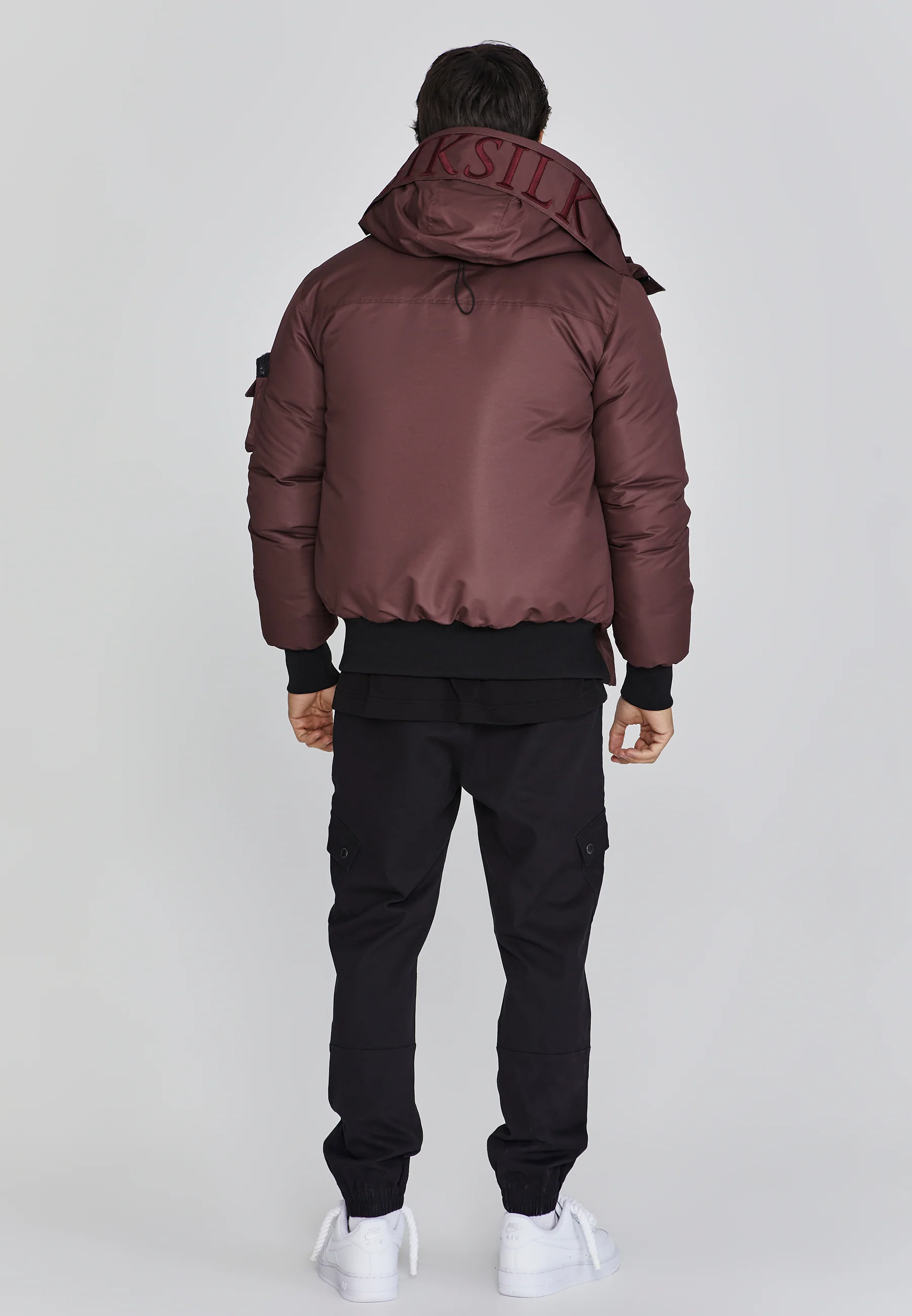 Brown Bomber Jacket - Image 5