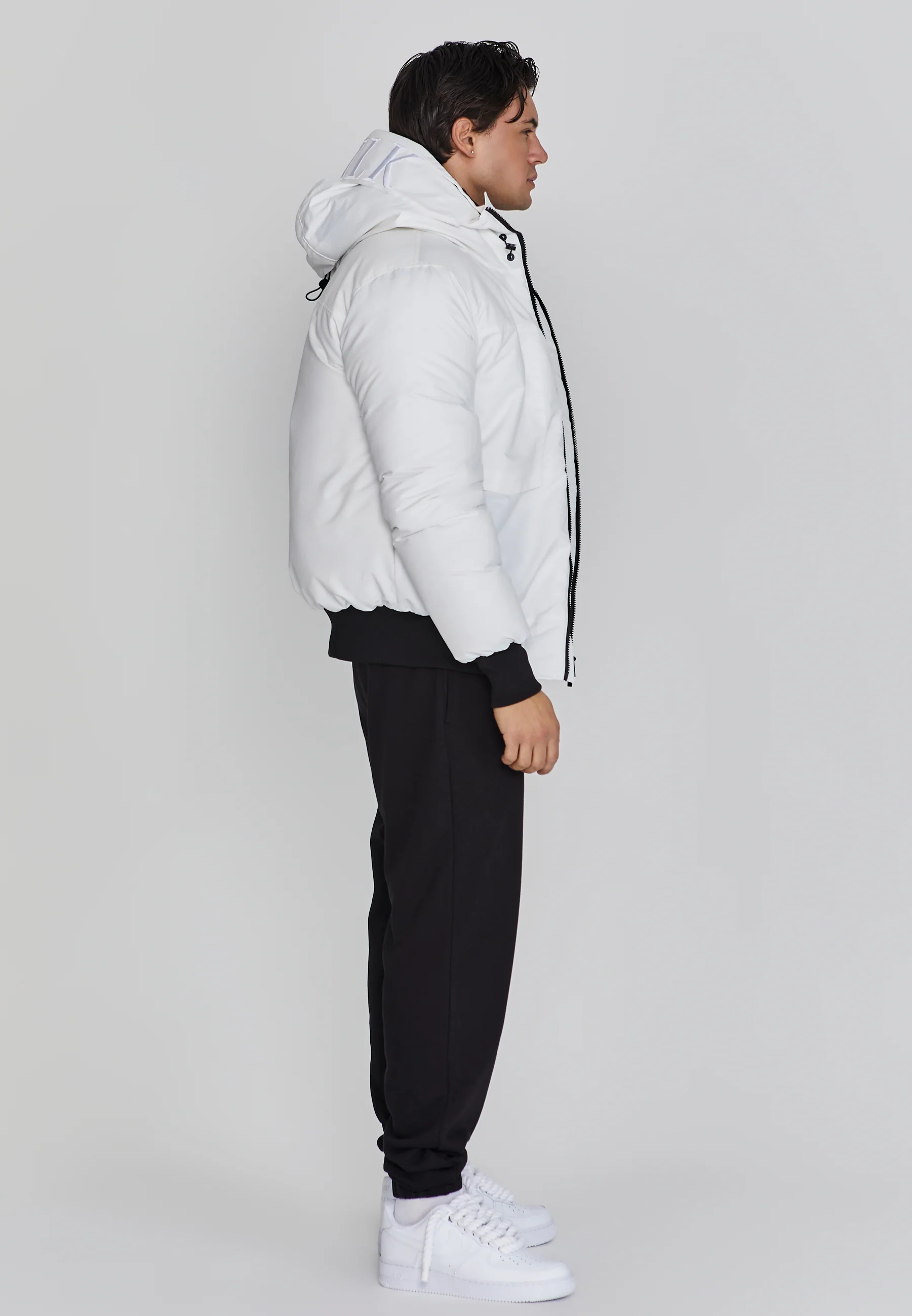 White Bomber Jacket - Image 4
