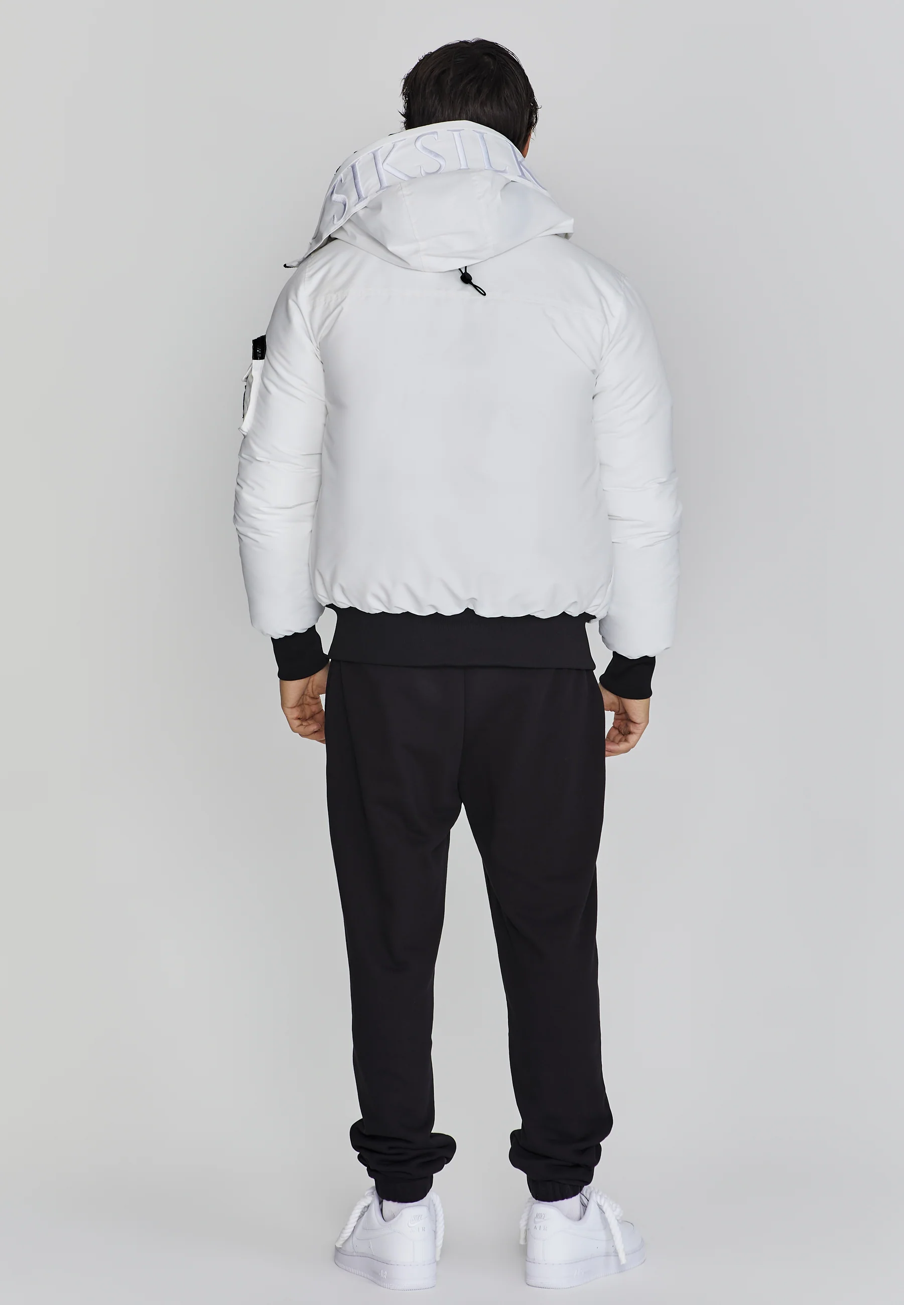 White Bomber Jacket - Image 5