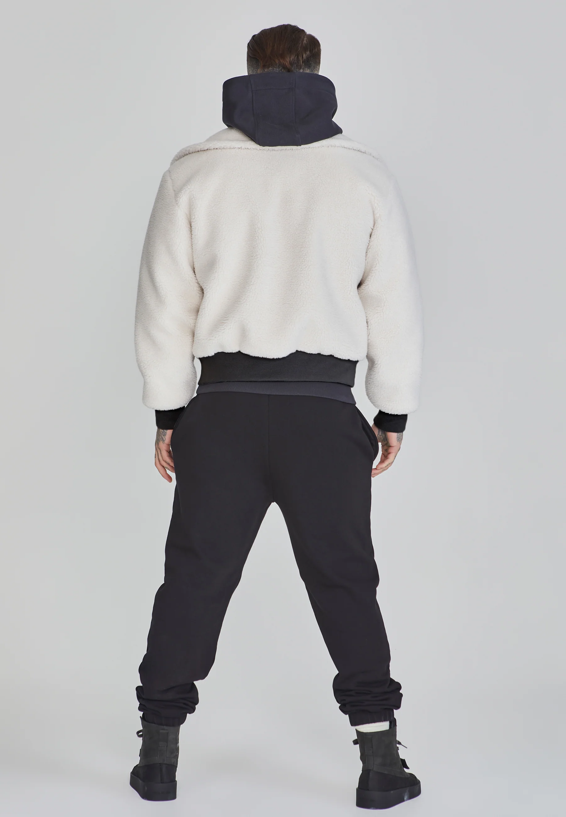 Ecru Bomber Jacket - Image 5
