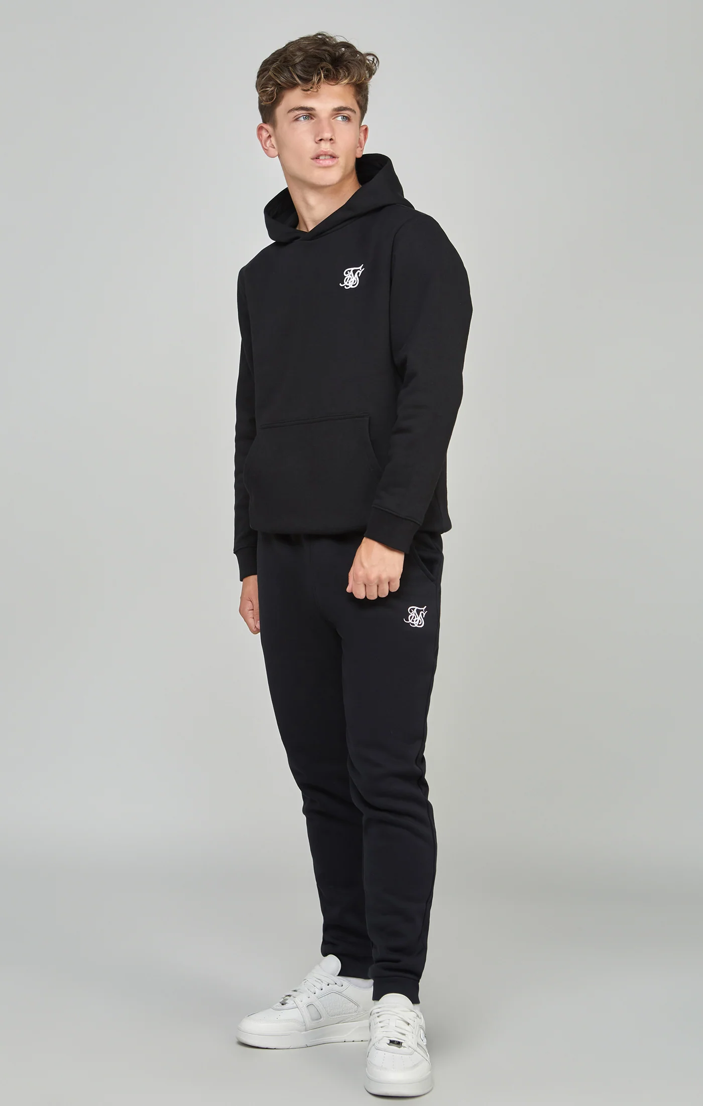 Boys Black Essentials Hoodie - Image 4