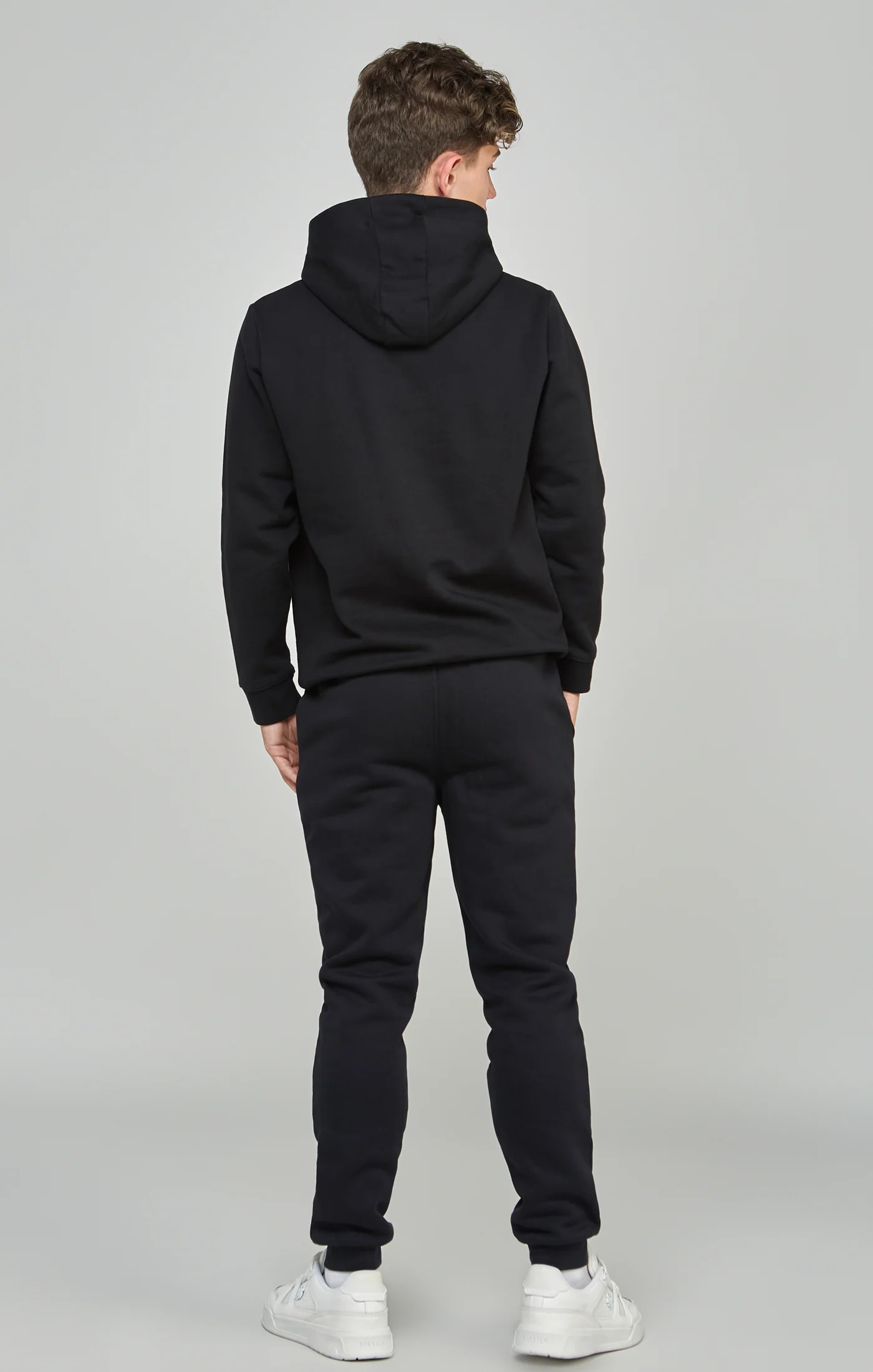 Boys Black Essentials Jogger - Image 5