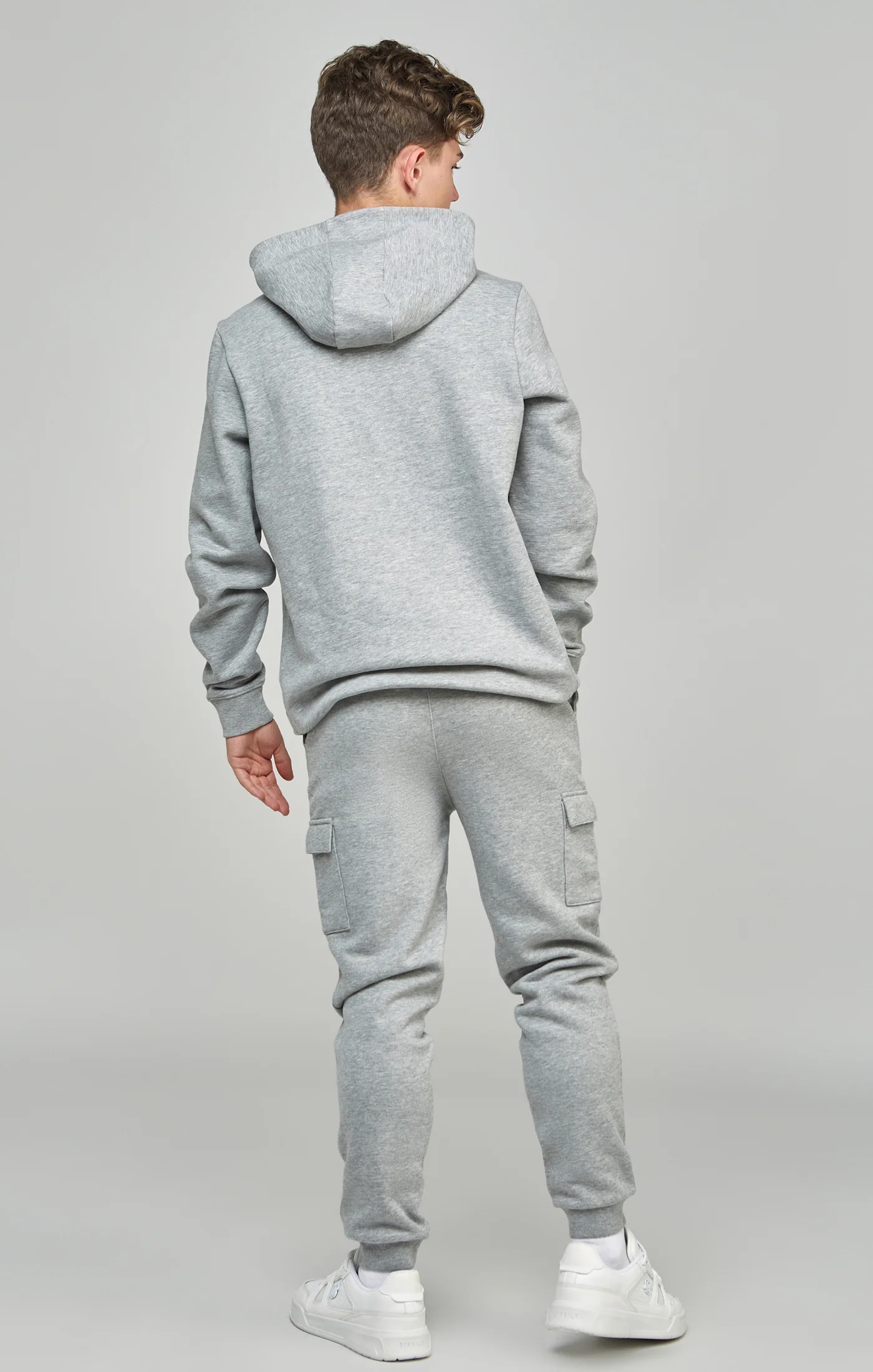 Boys Grey Essentials Cargo Jogger - Image 5