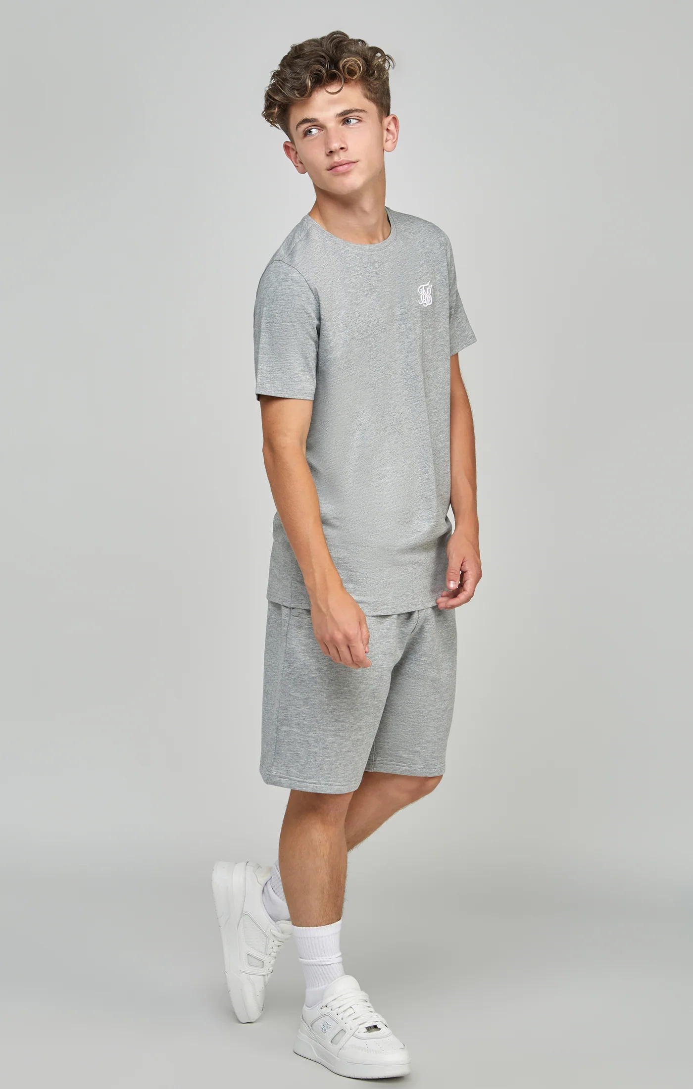 Boys Grey Essentials T-Shirt - Image 3