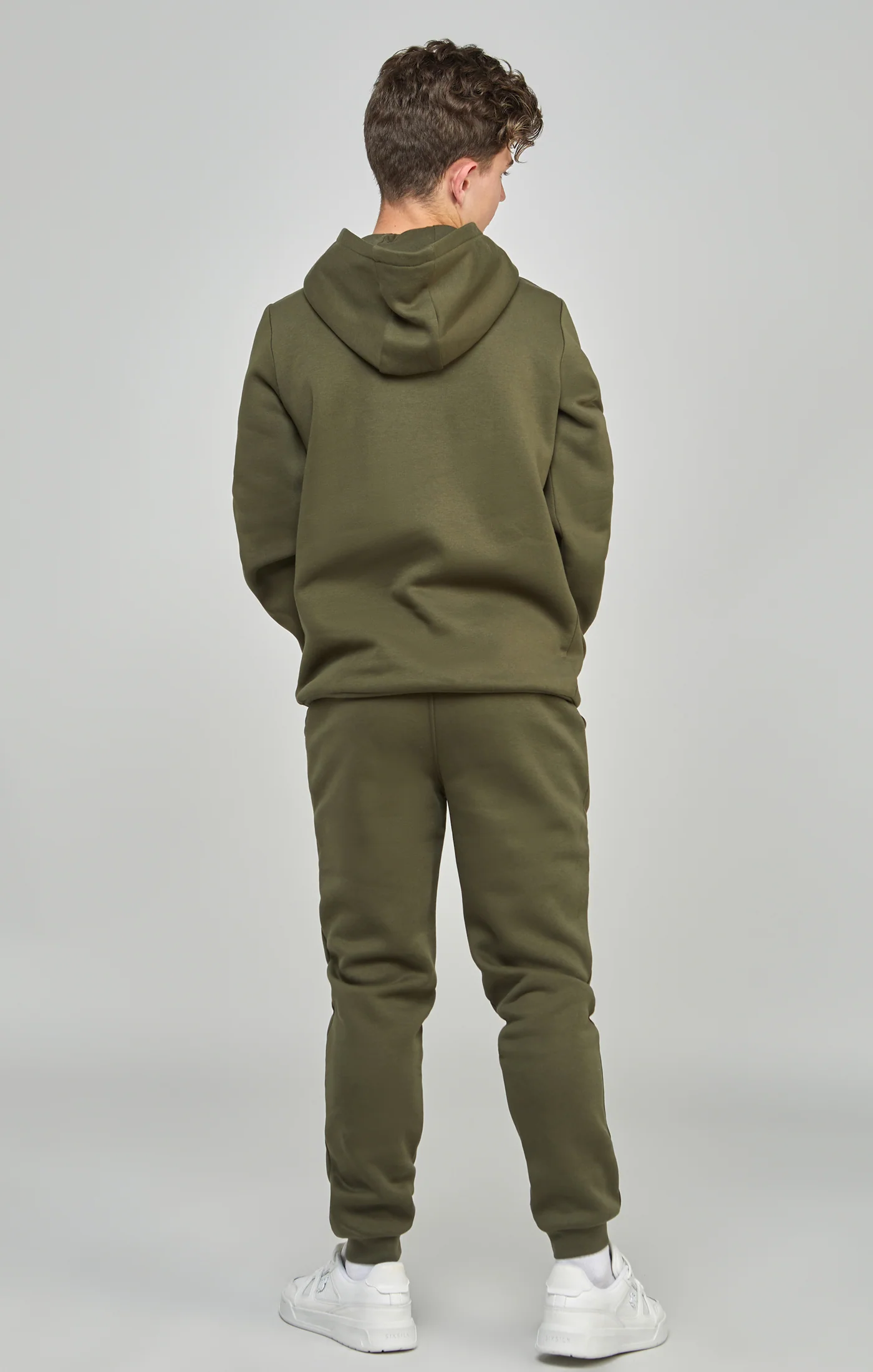 Boys Khaki Essentials Hoodie - Image 5