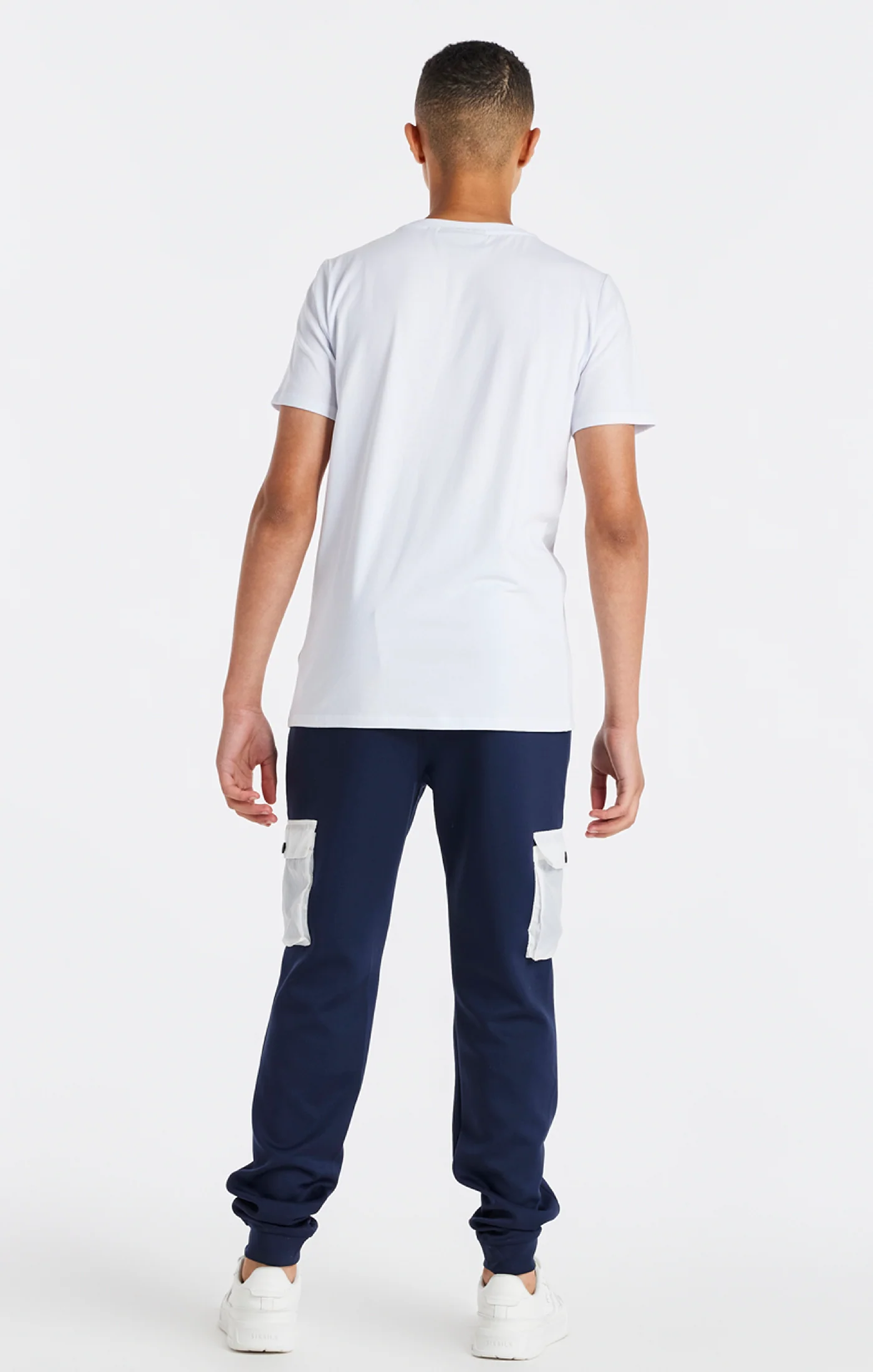 Boys Navy Pocket Cargo Pant - Image 5