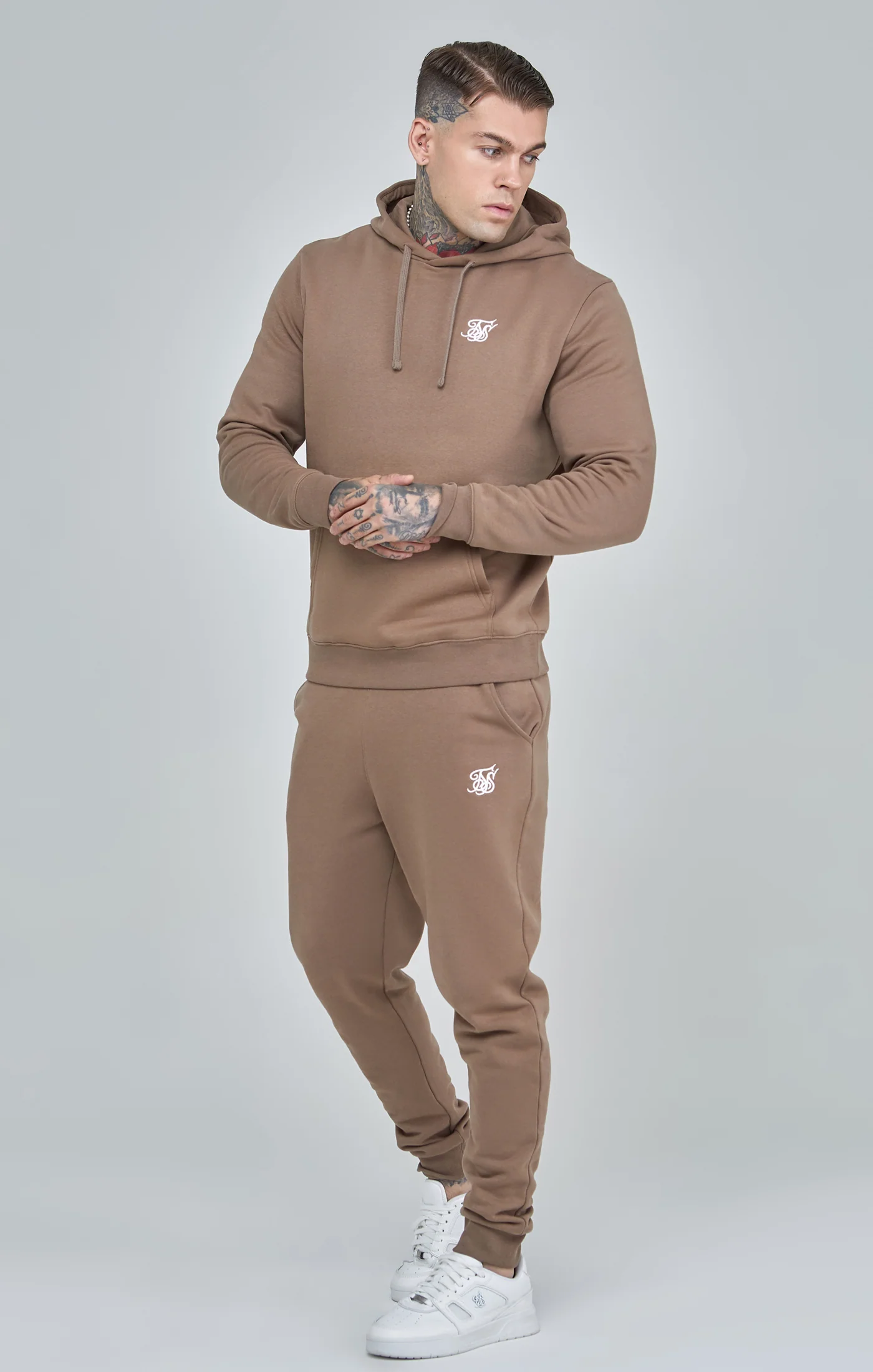Brown Essential Overhead Hoodie - Image 2