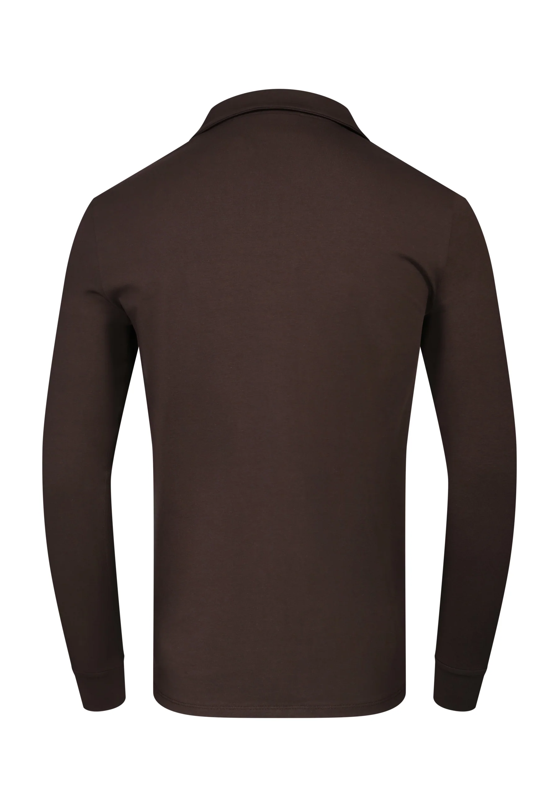 Brown LS Revere Polo - Image 7