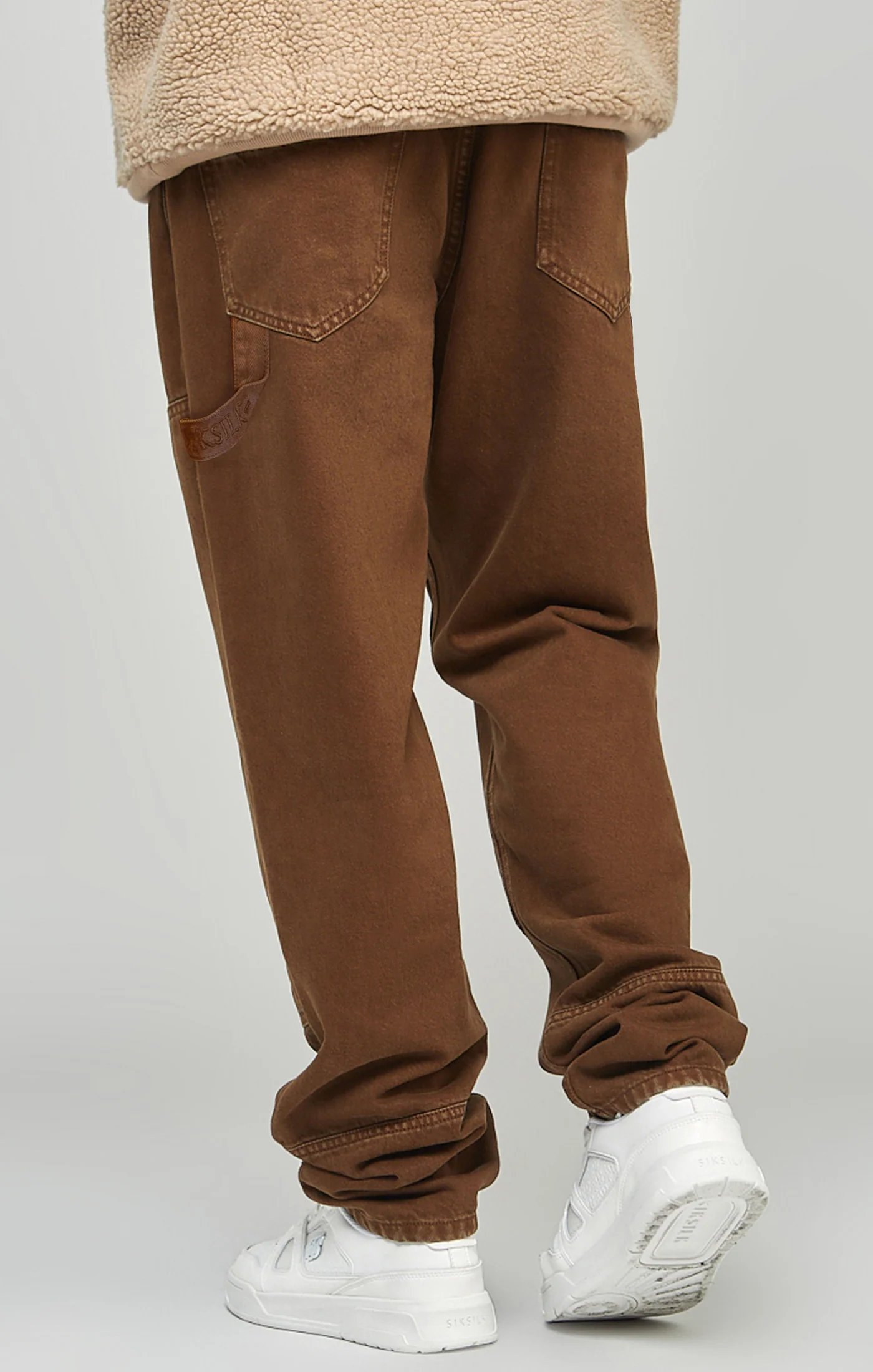 Brown Straight Fit Carpenter Denim - Image 5