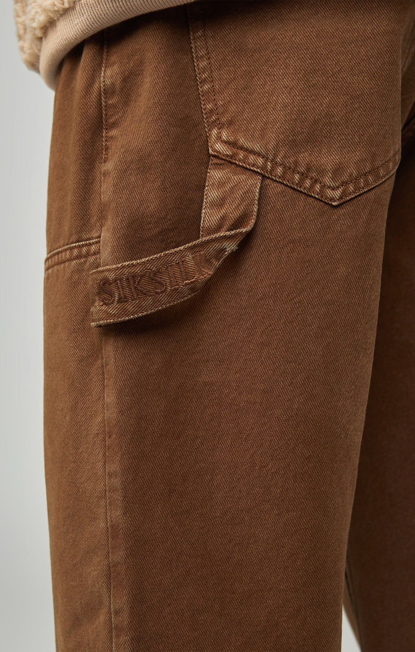 Brown Straight Fit Carpenter Denim - Image 7