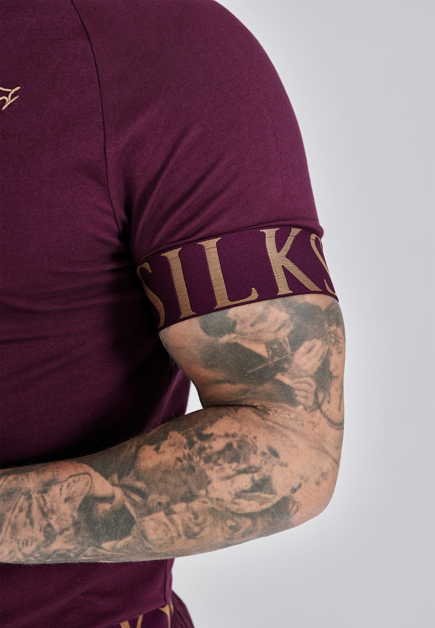 Burgundy Tech T-Shirt - Image 2