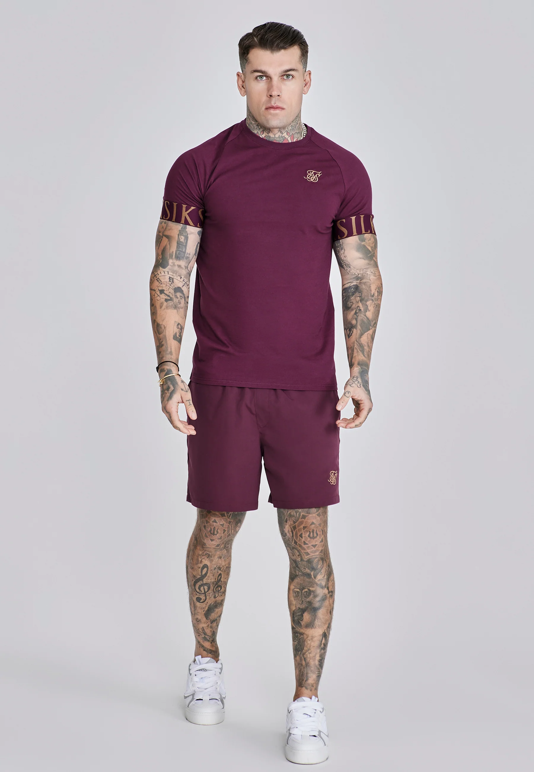 Burgundy Tech T-Shirt - Image 3
