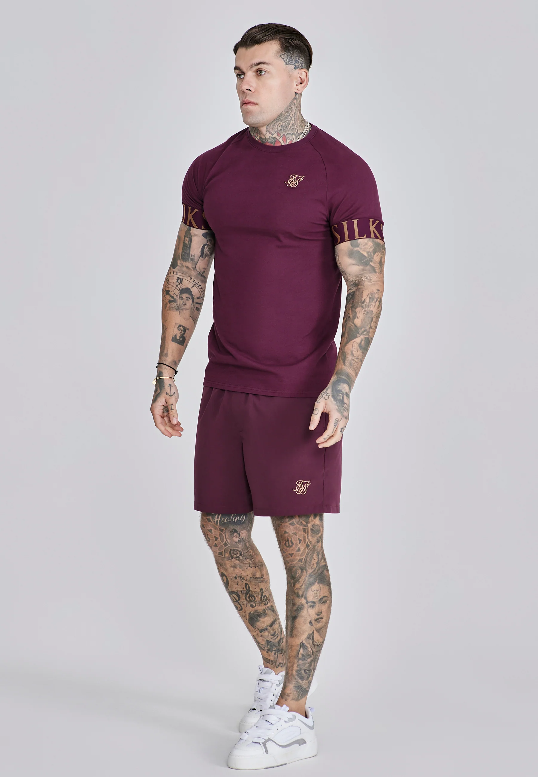 Burgundy Tech T-Shirt - Image 4