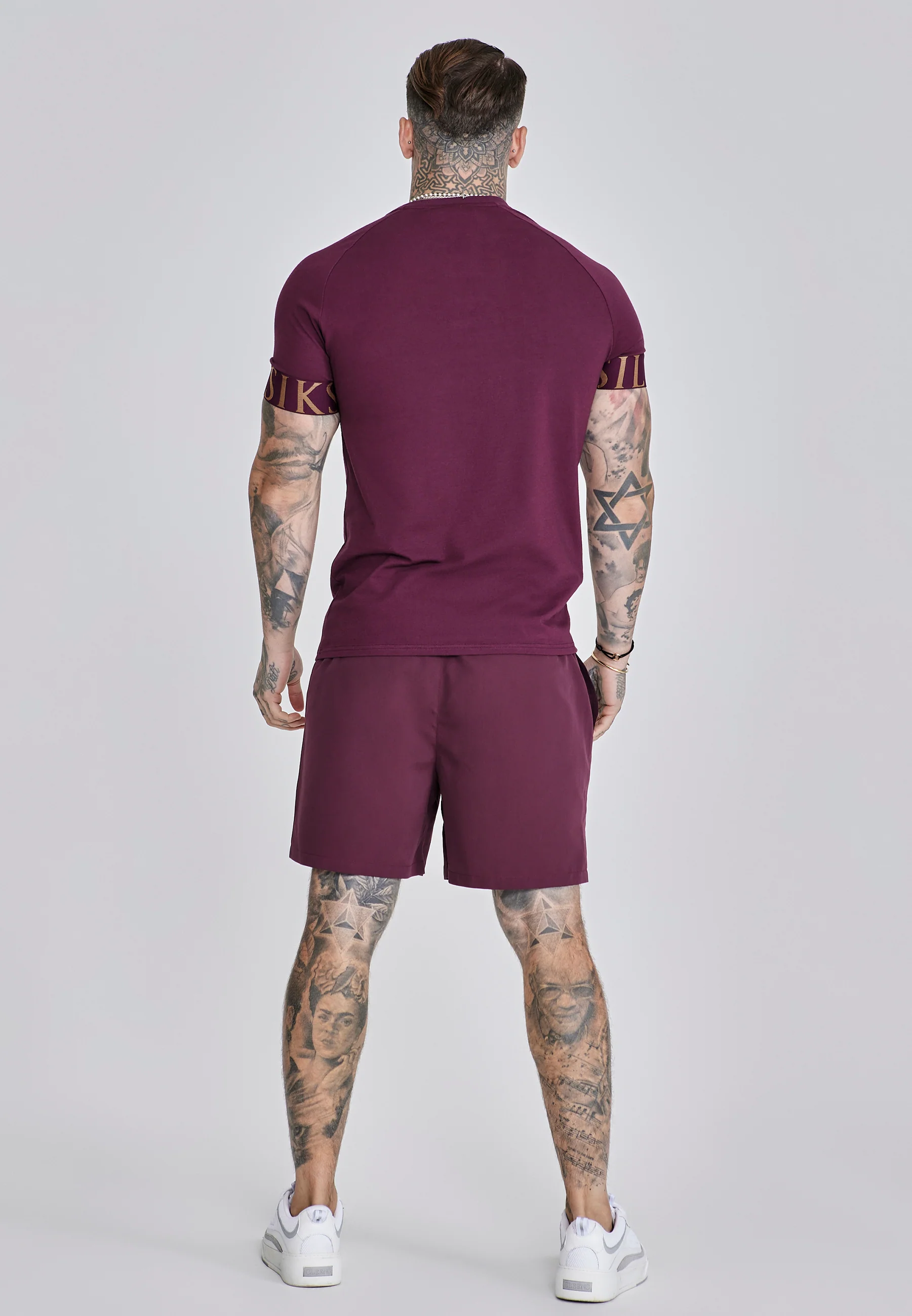 Burgundy Tech T-Shirt - Image 5
