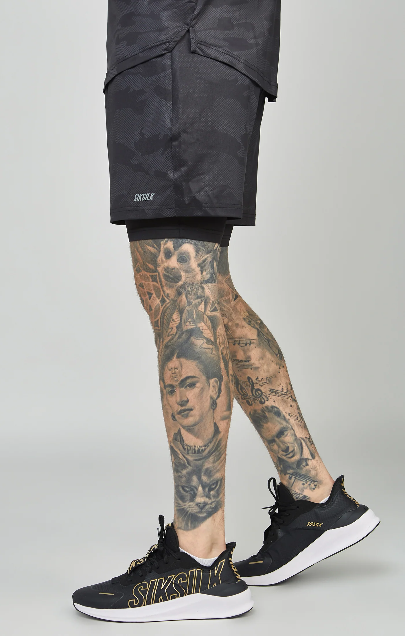 Camo Sports Dual Layer Short - Image 2