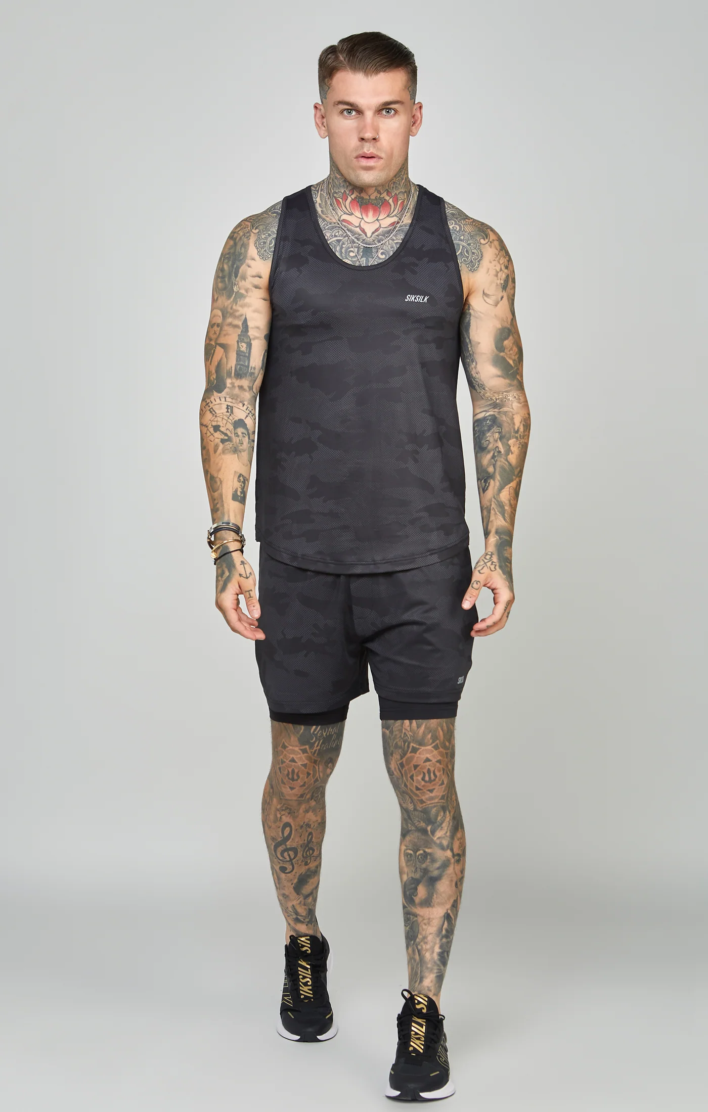 Camo Sports Dual Layer Short - Image 3