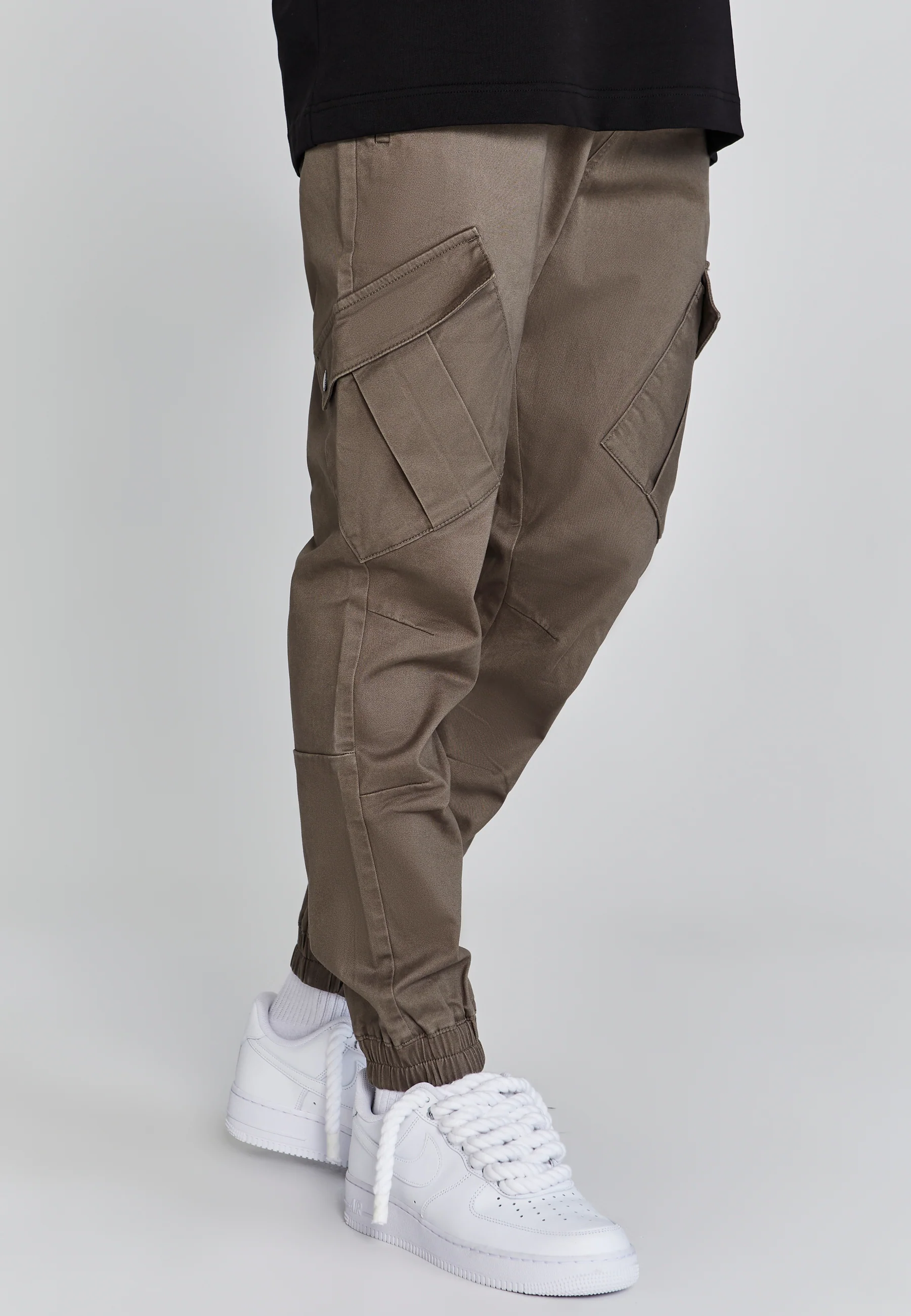 Brown Cargo Pants - Image 3