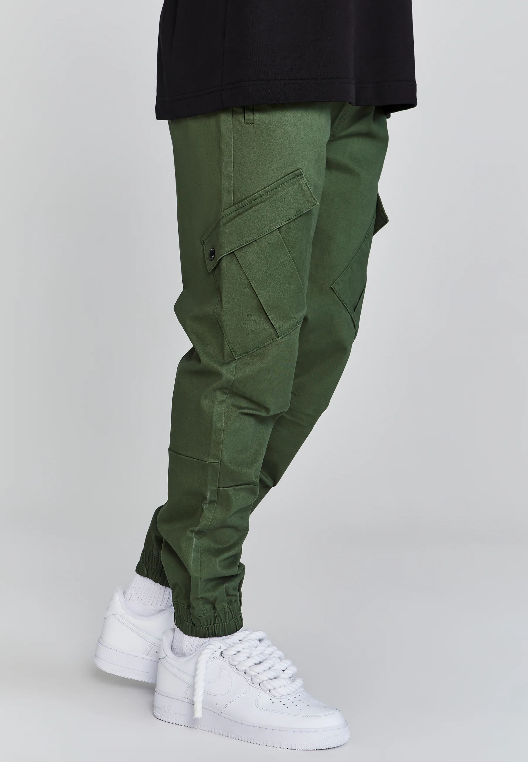 Green Khaki Cargo Pants - Image 3
