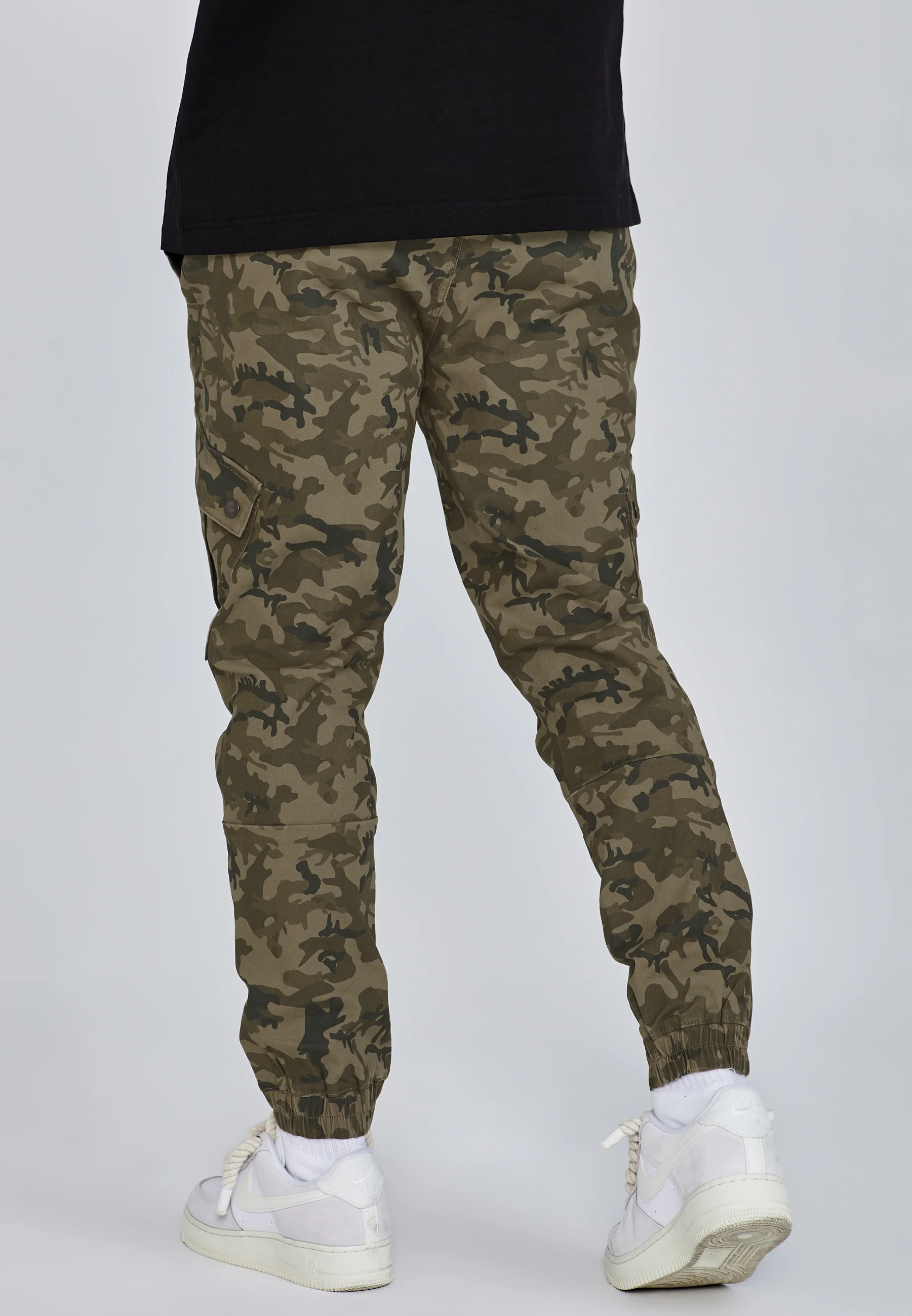 Green Camo Cargo Pants - Image 4