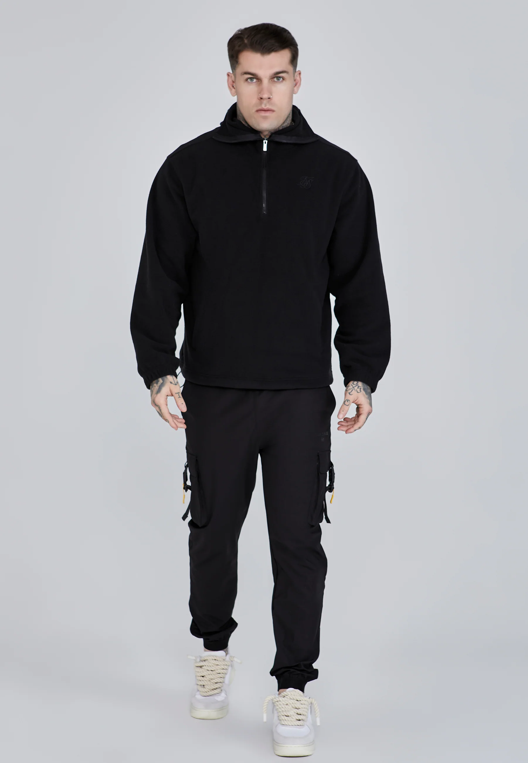 Black Cargo Pants - Image 2