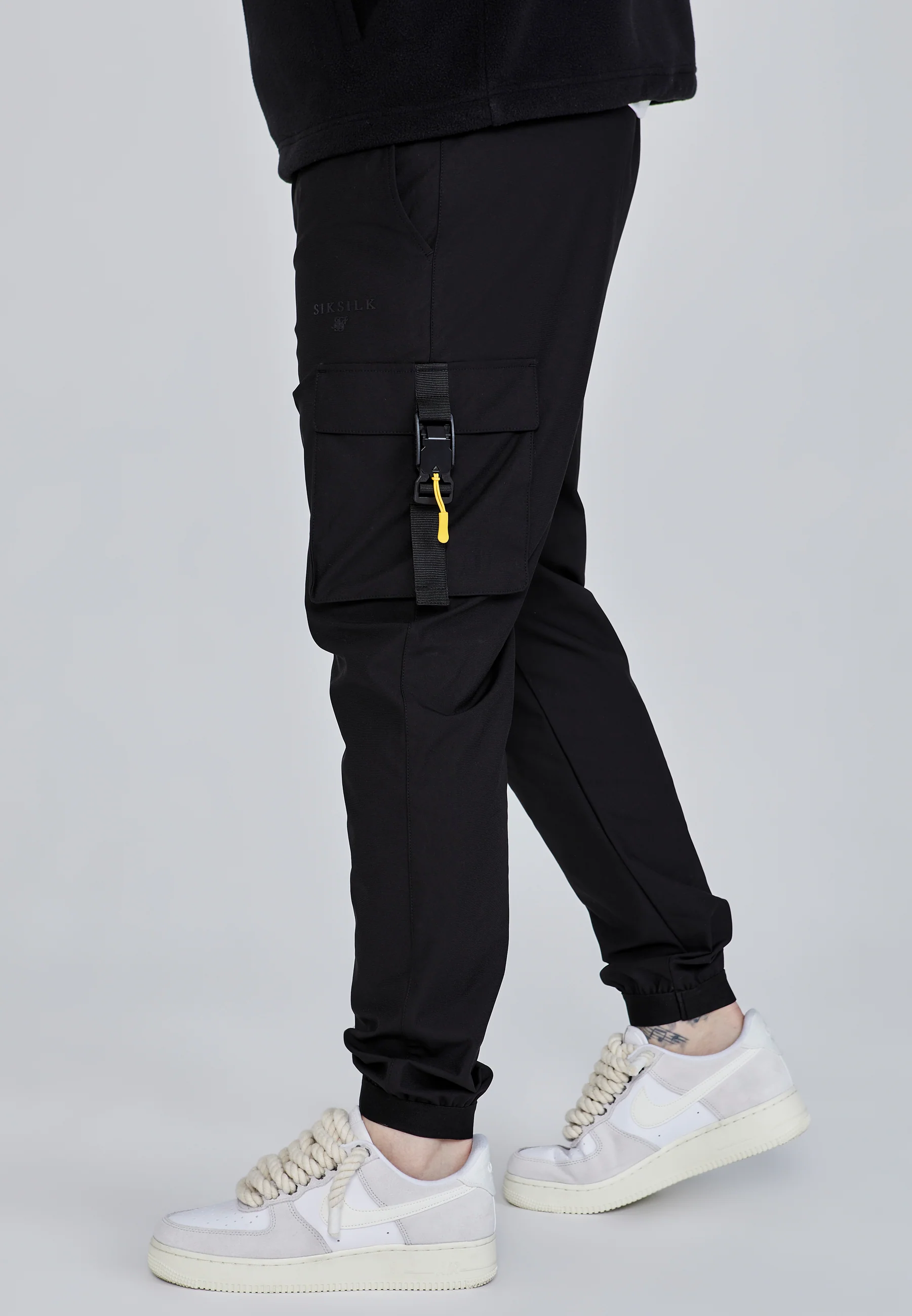 Black Cargo Pants - Image 3