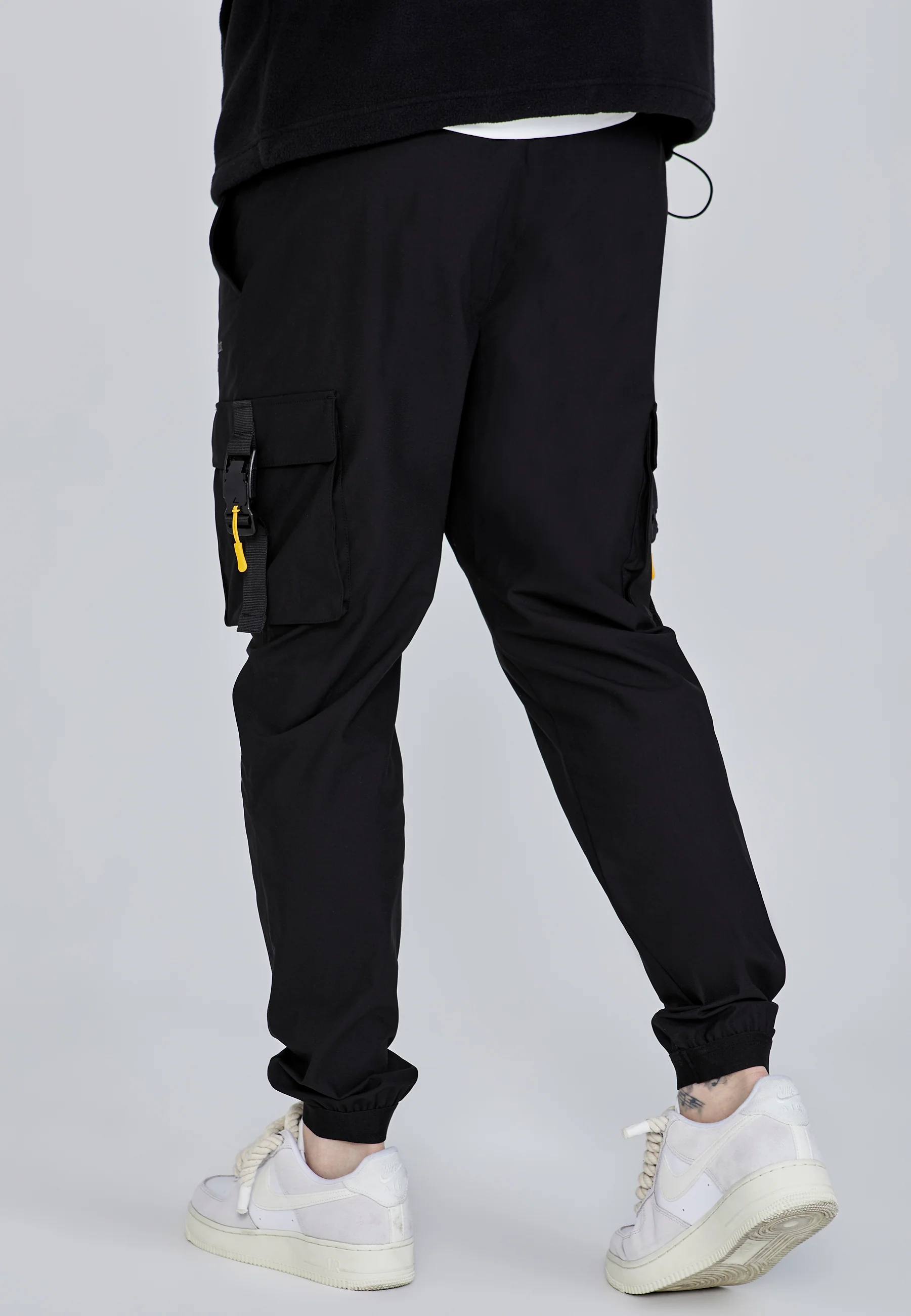 Black Cargo Pants - Image 4