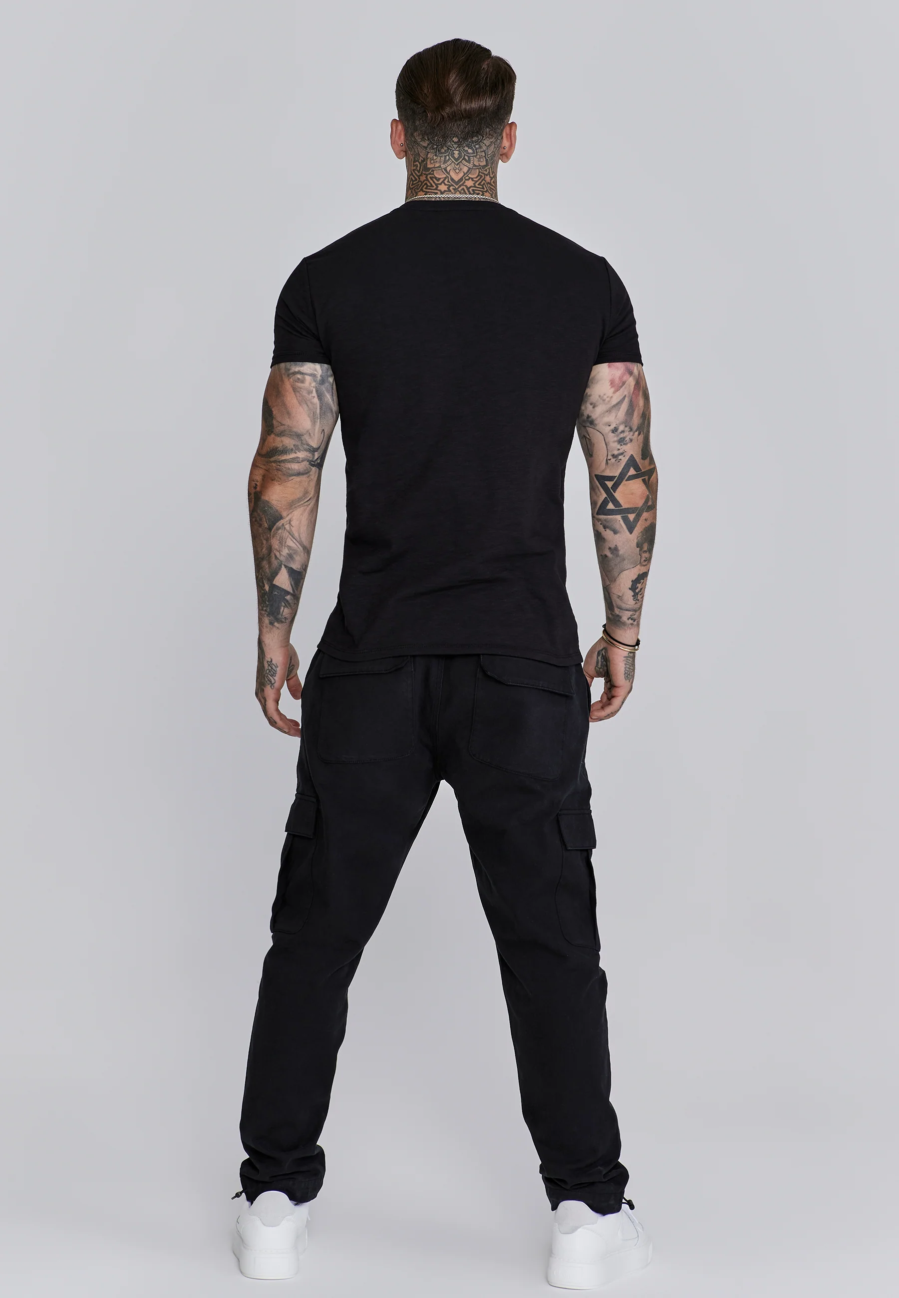 Black Cargo Pants - Image 5