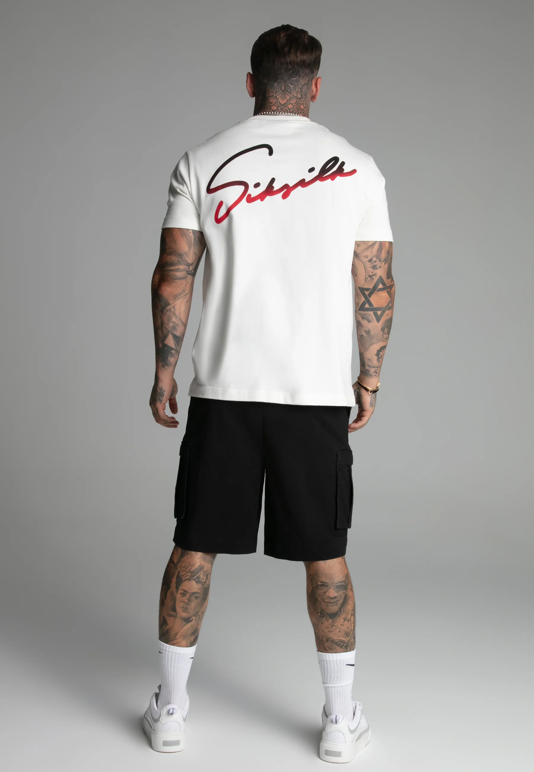 Black Cargo Shorts - Image 5