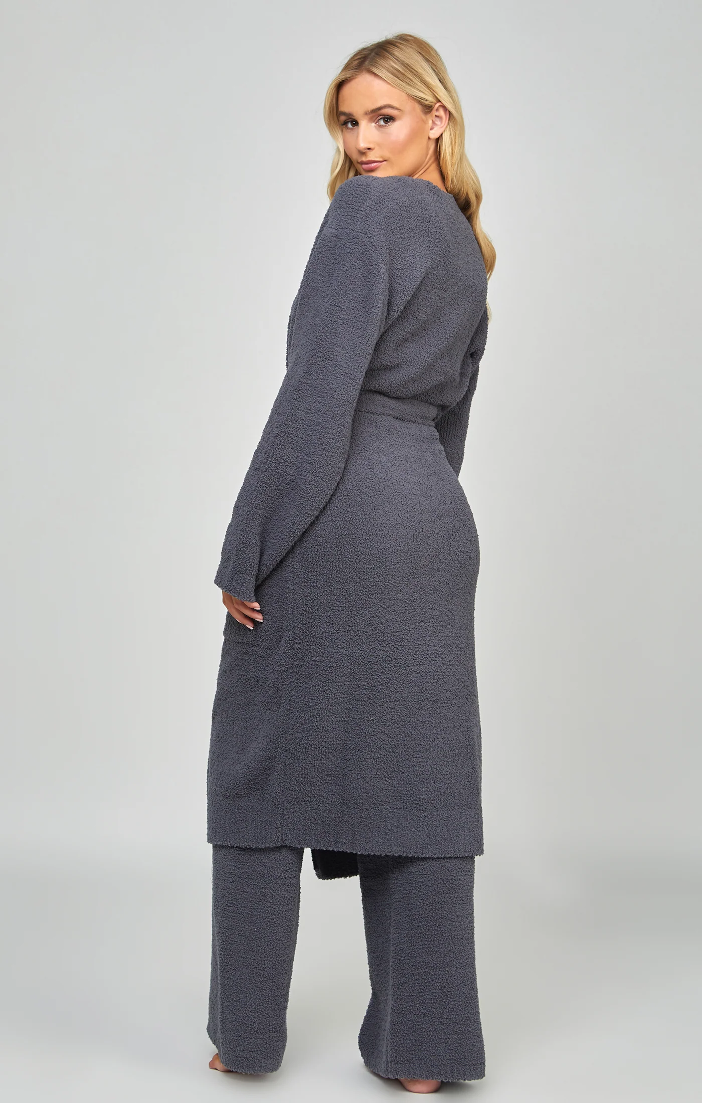Charcoal Lounge Cardigan - Image 5