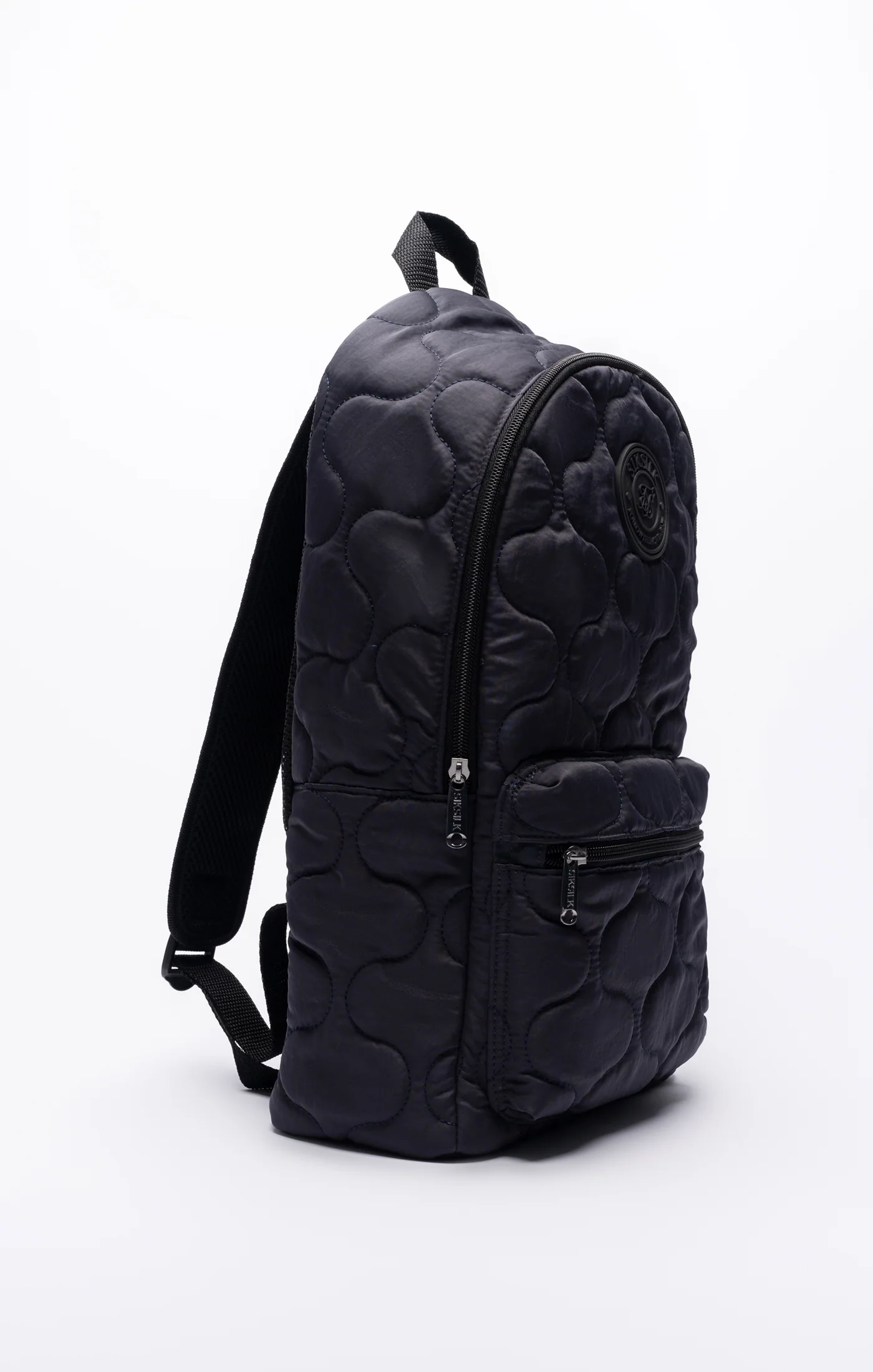 Charcoal Quilted Backpack - Image 2