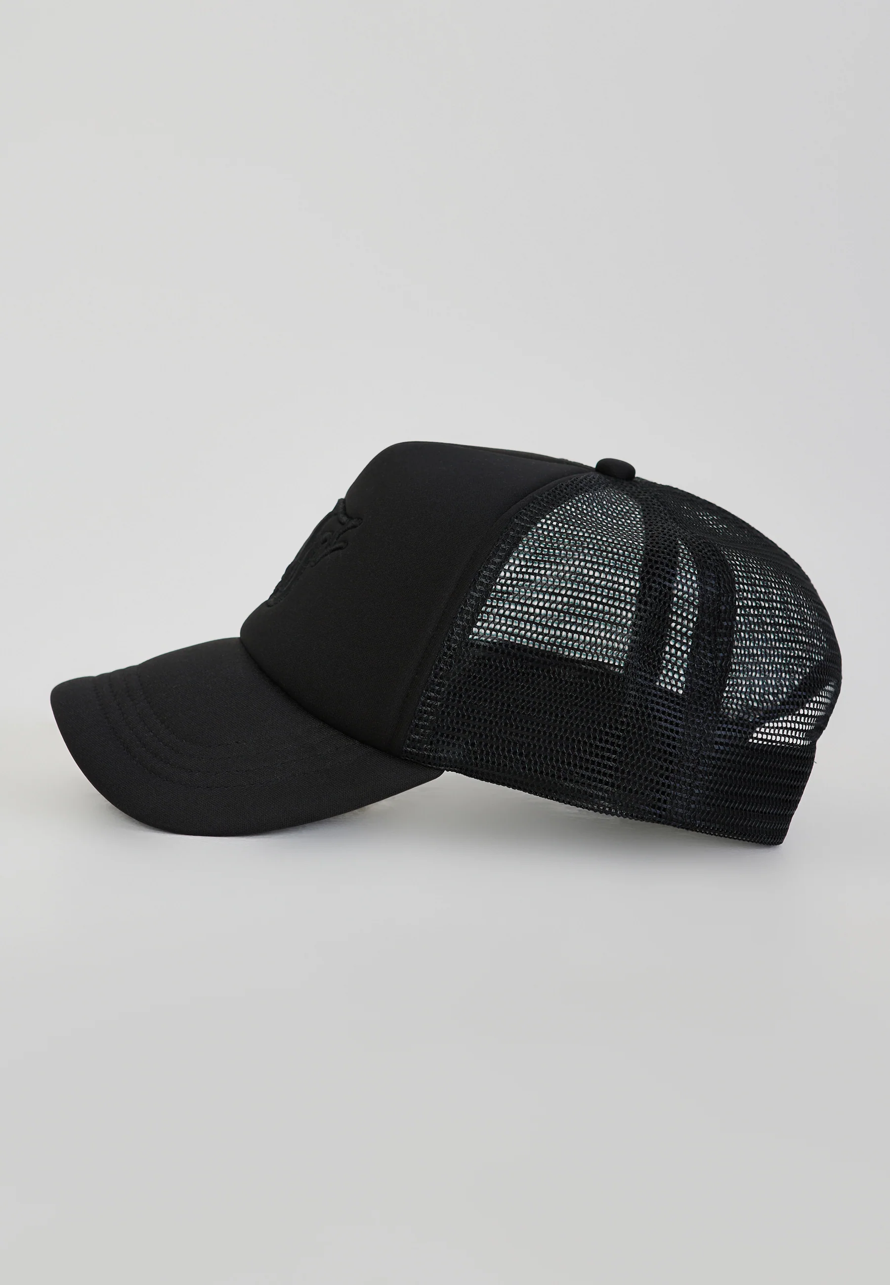 Black Core Foam Trucker Cap - Image 3