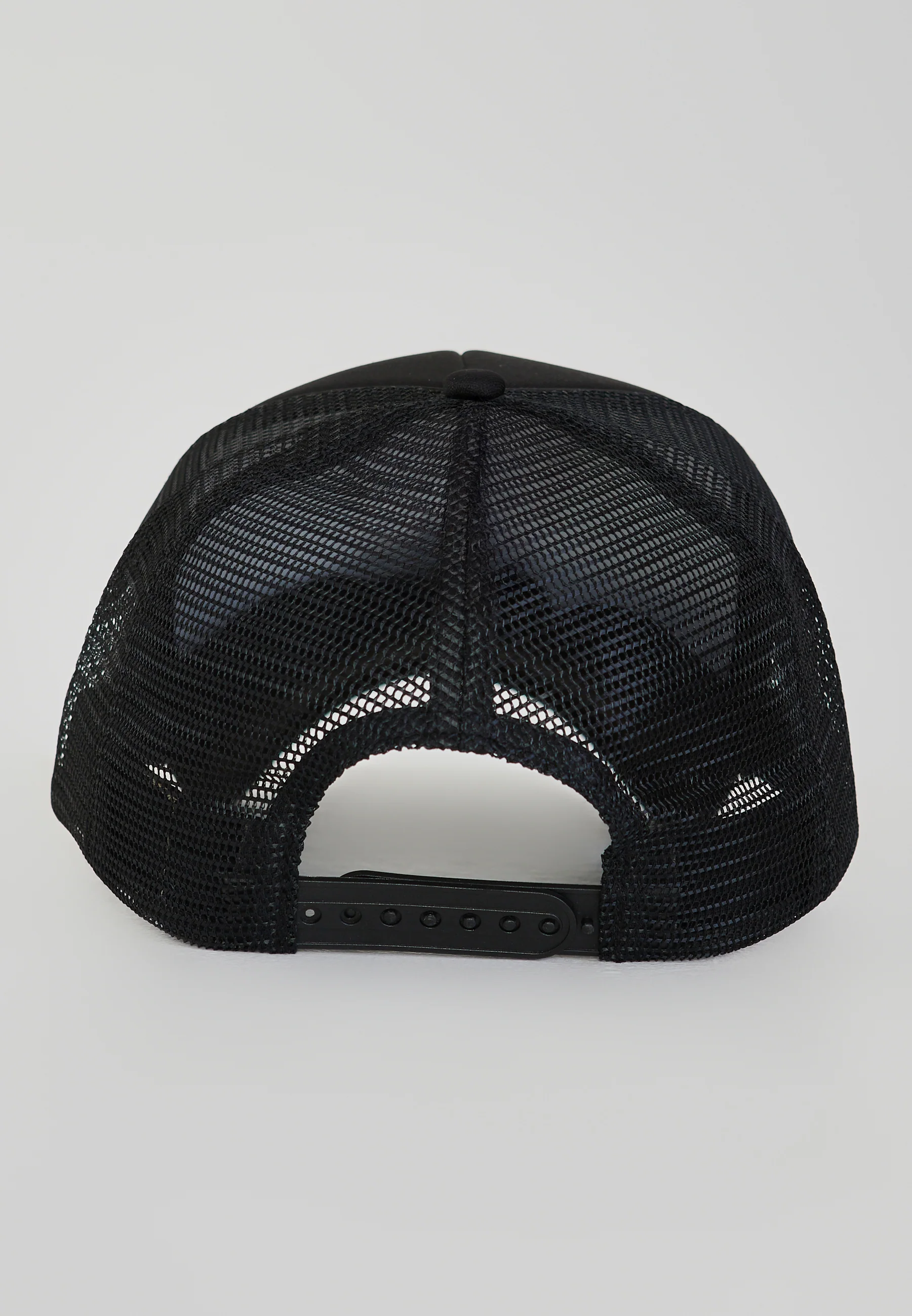 Black and White Core Foam Trucker Cap - Image 4