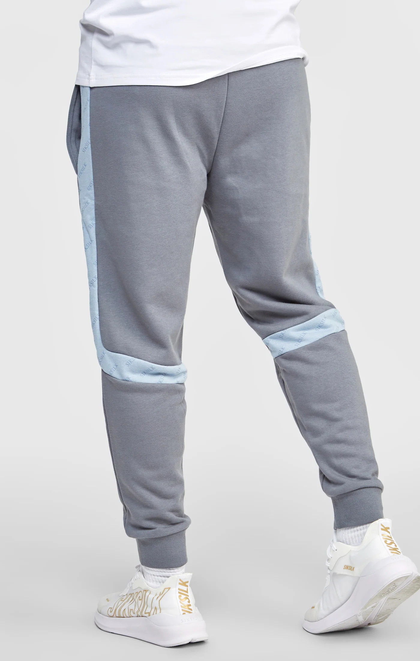 Grey Cut And Sew Jogger - Image 4