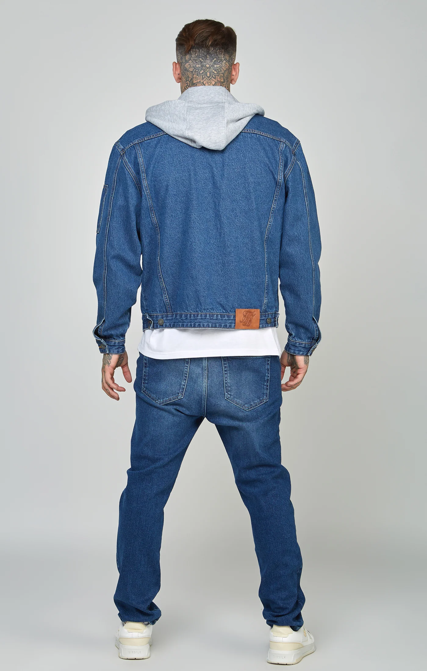 Denim Flight Jacket - Image 5