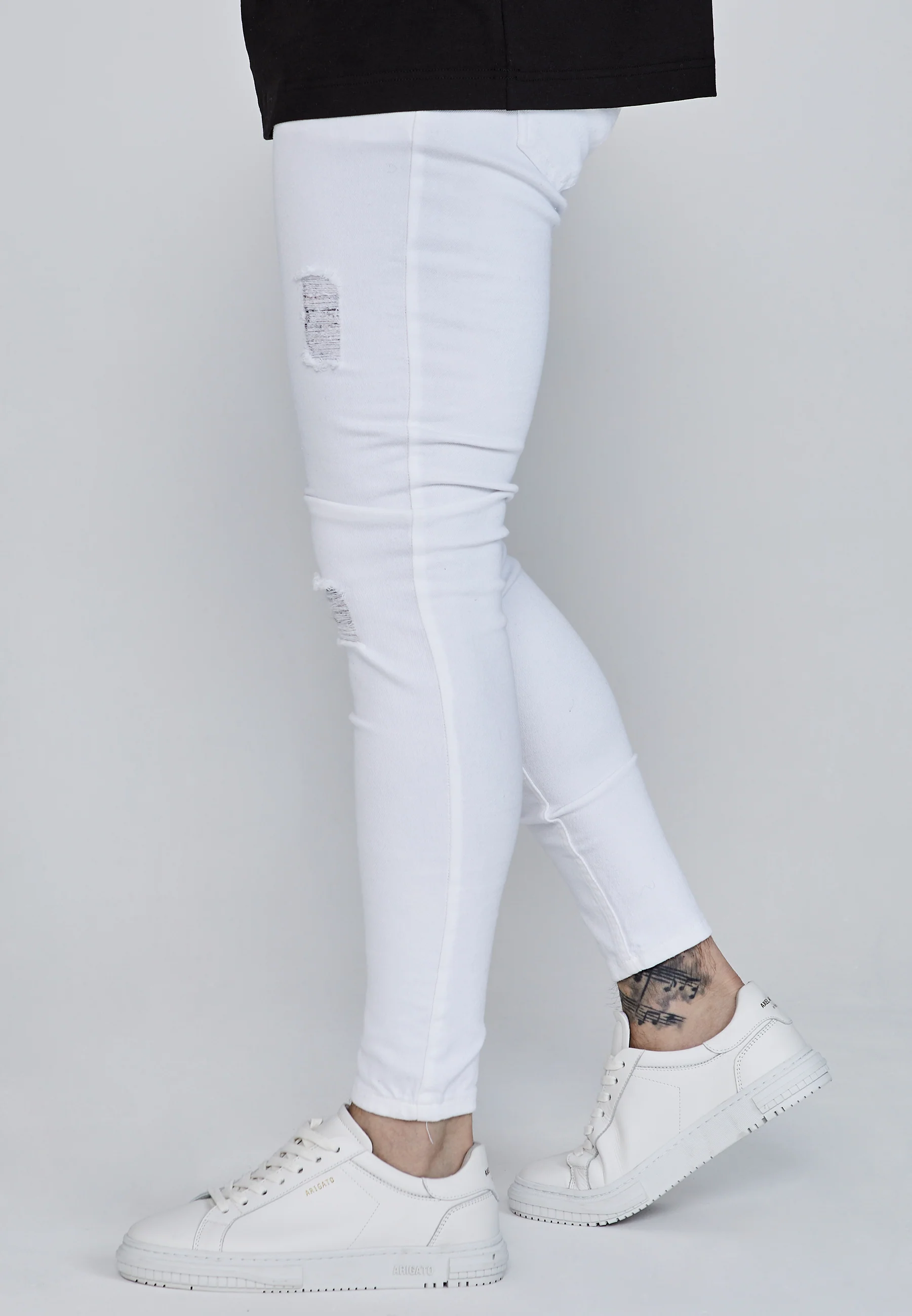 Skinny Jeans White - Image 3