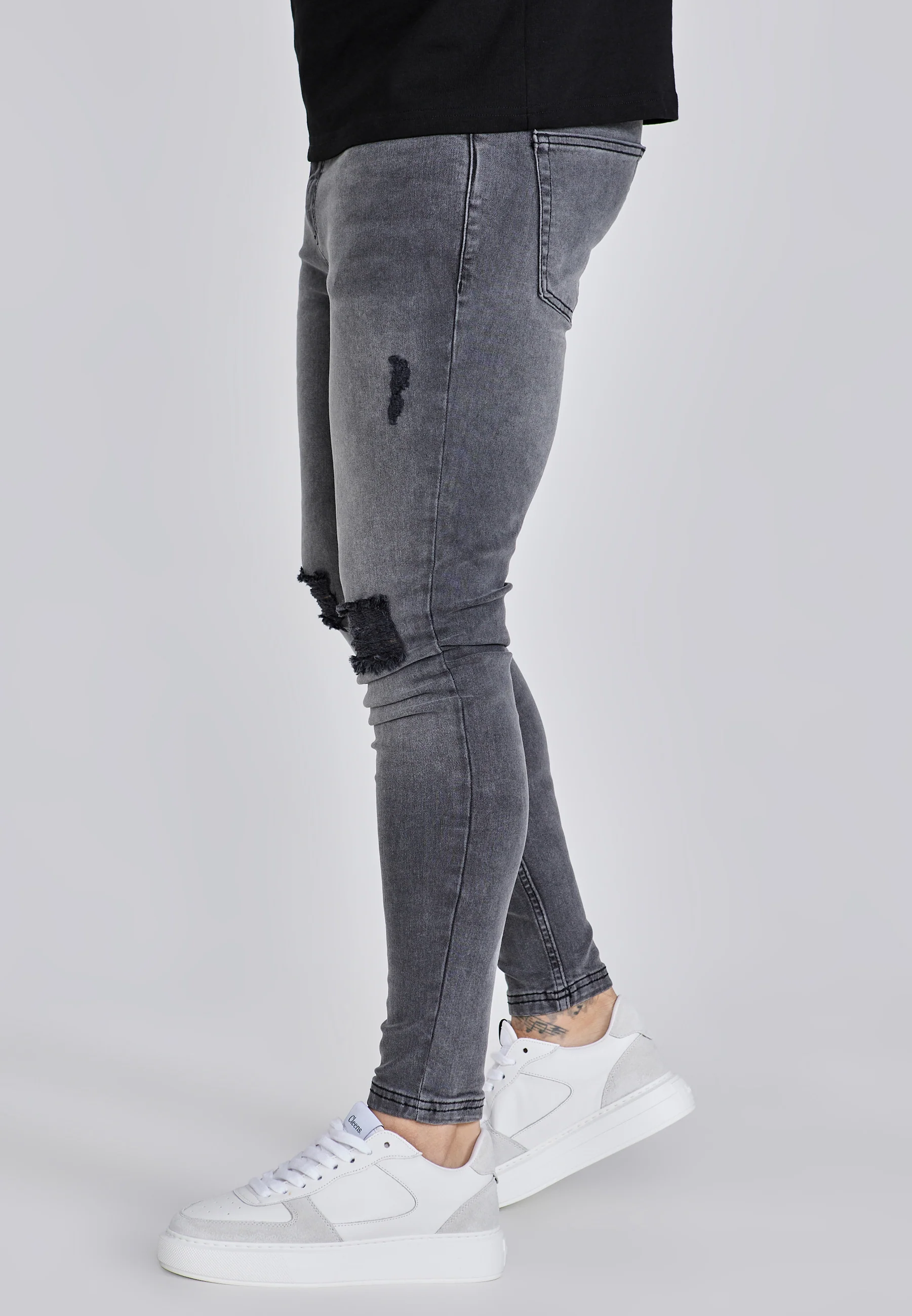 Skinny Jeans Grey - Image 3