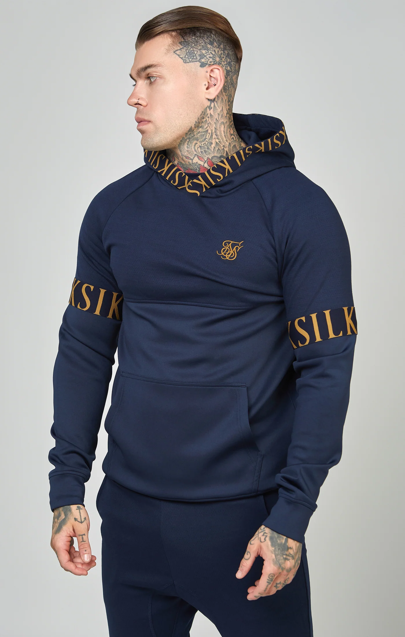 Dynamic Overhead Hoodie Navy - Image 4
