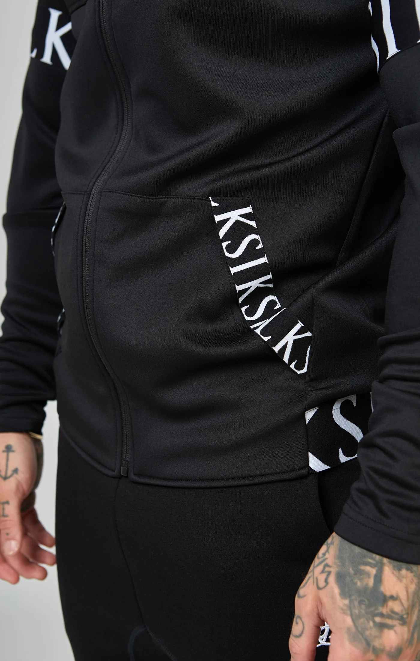 Dynamic Zip Through Hoodie - Image 2