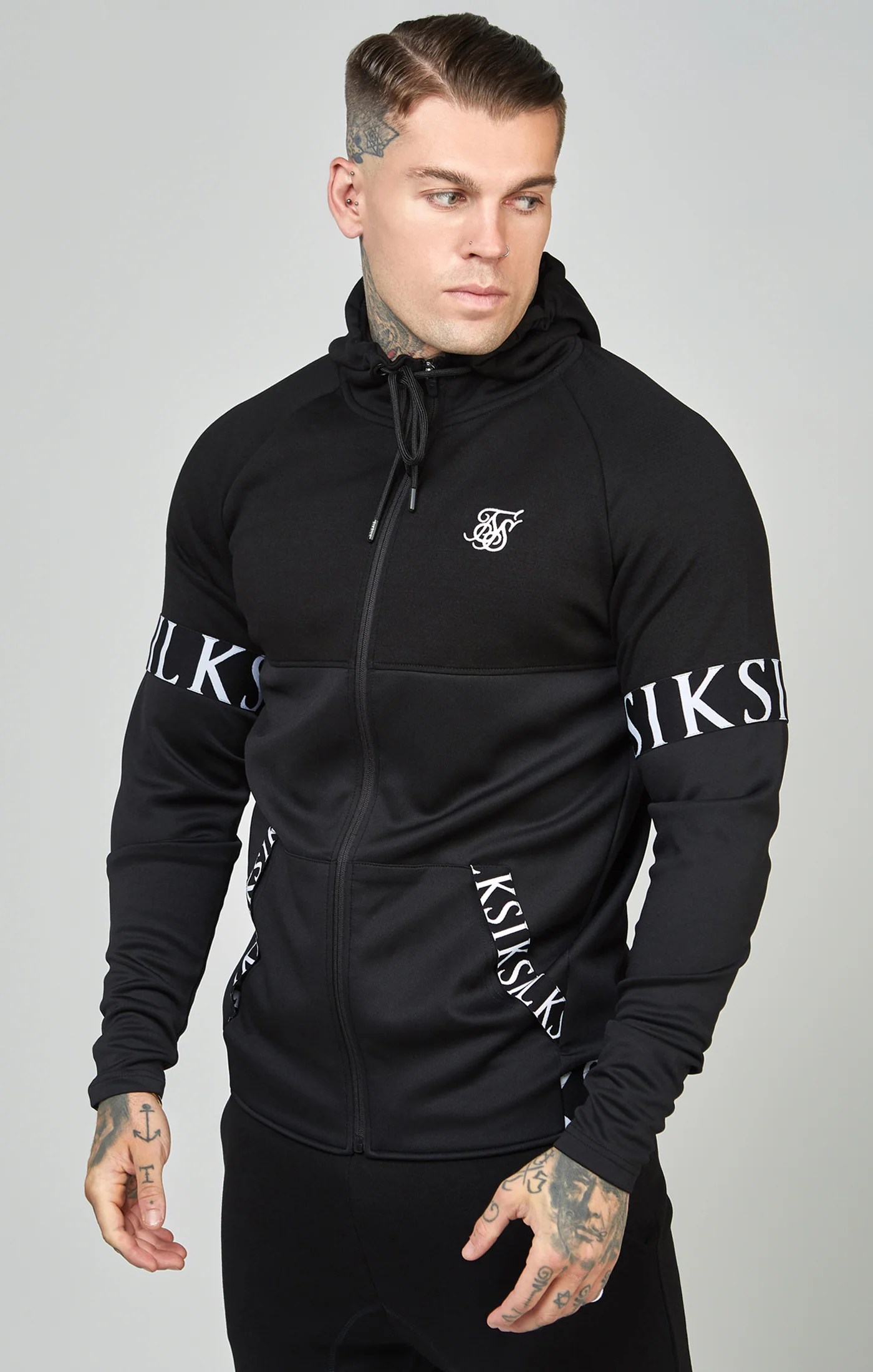 Dynamic Zip Through Hoodie - Image 4