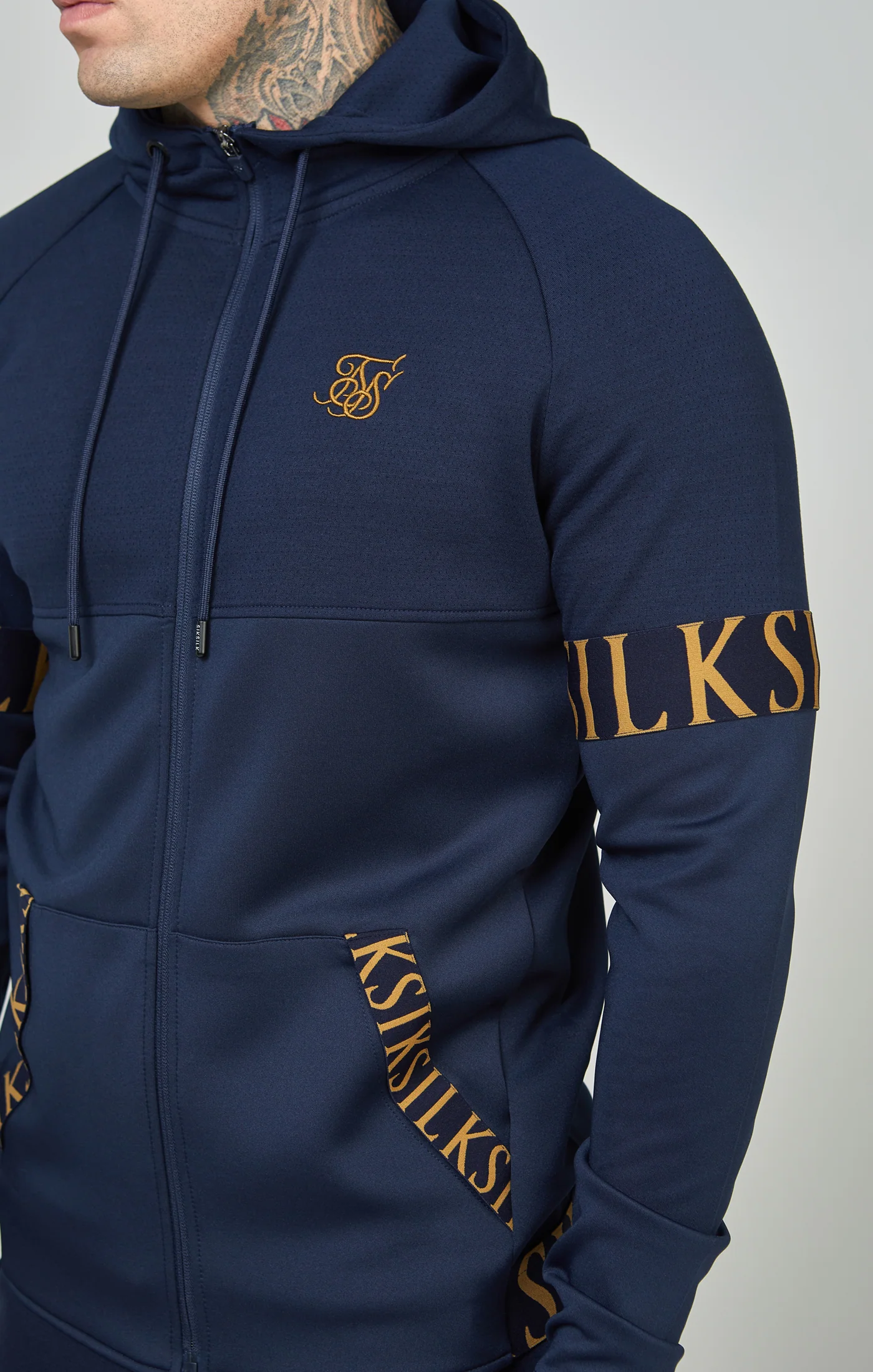 Dynamic Zip Through Hoodie - Image 2