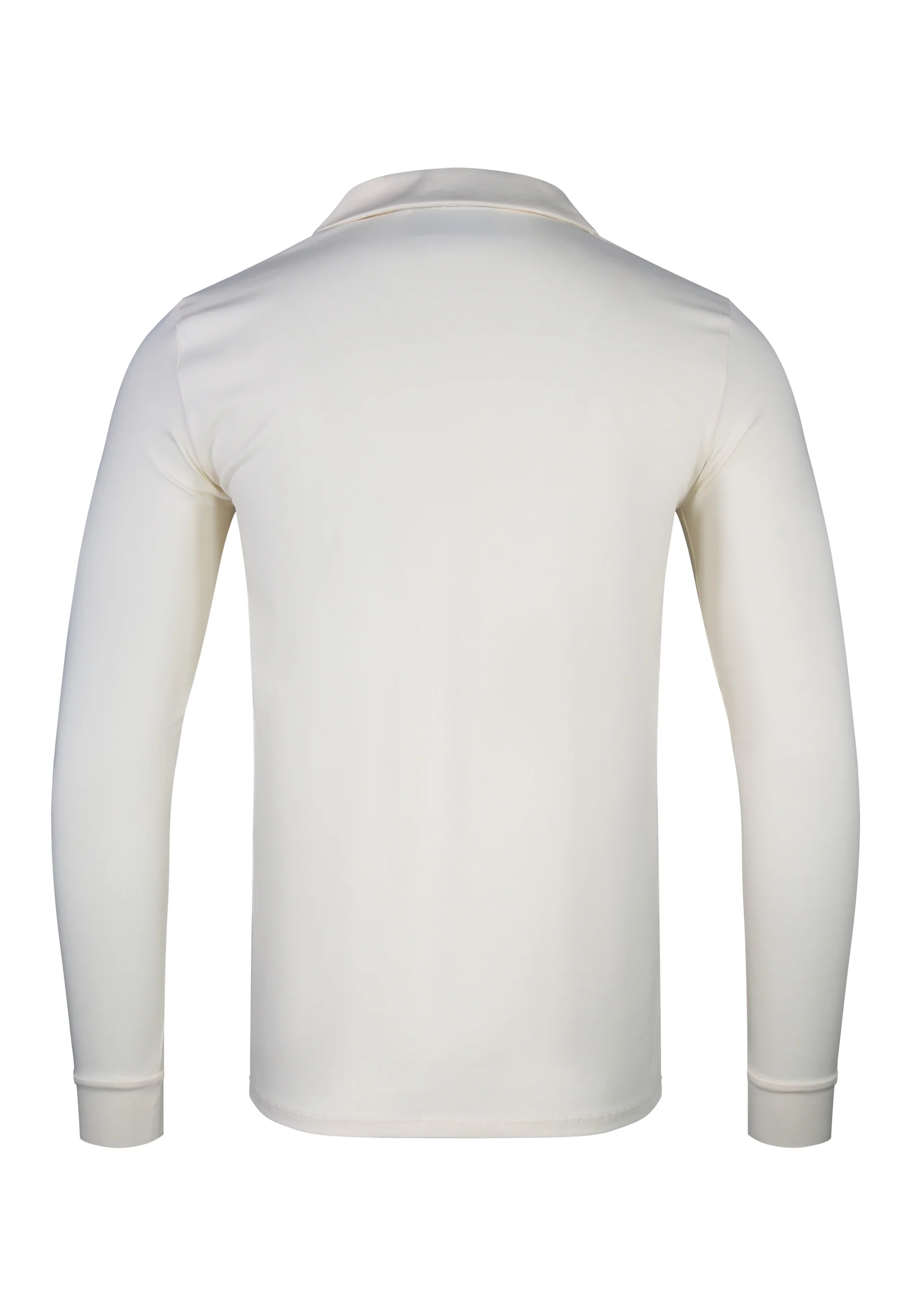 Ecru LS Revere Polo - Image 7
