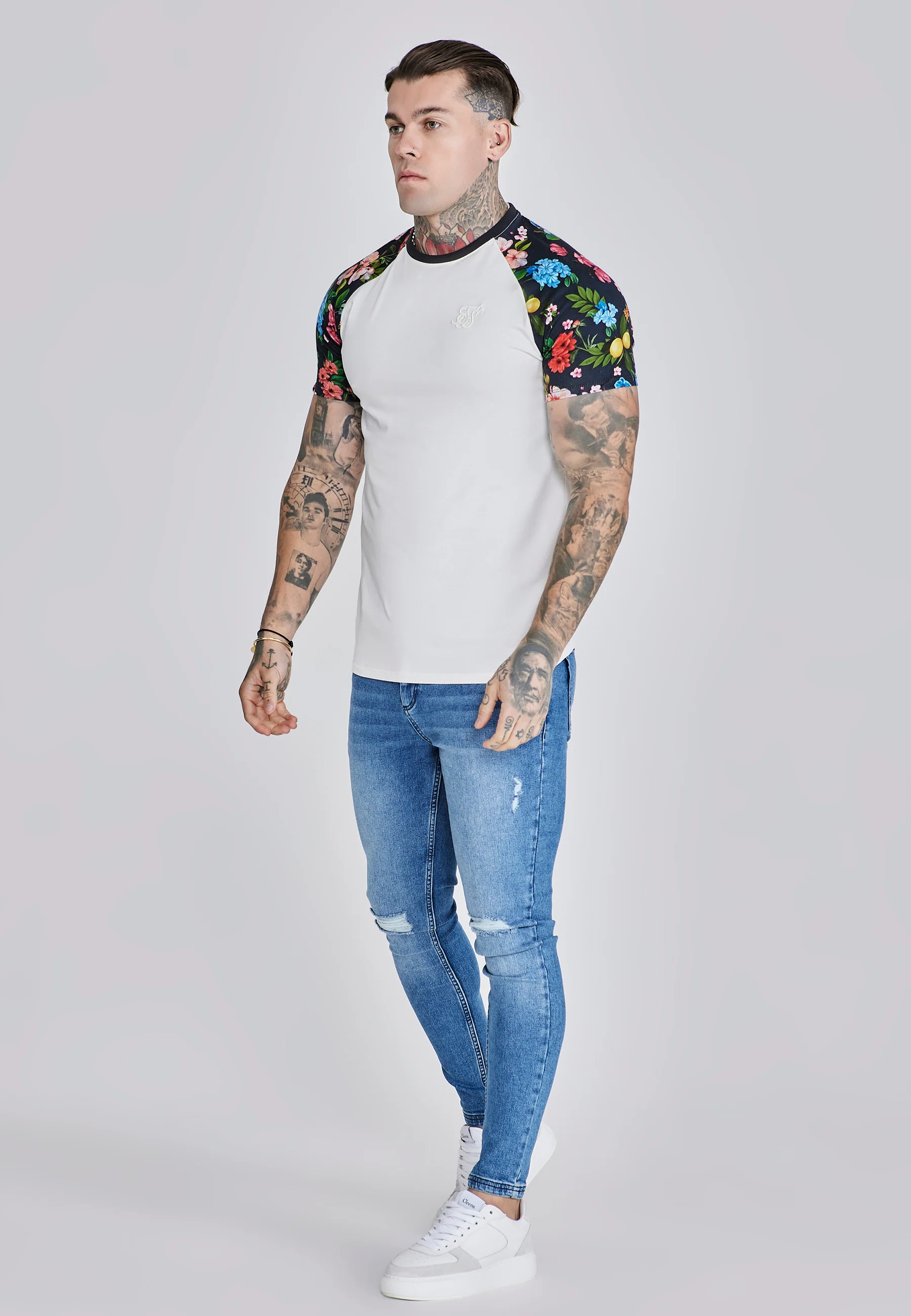 Ecru Raglan T-Shirt - Image 4