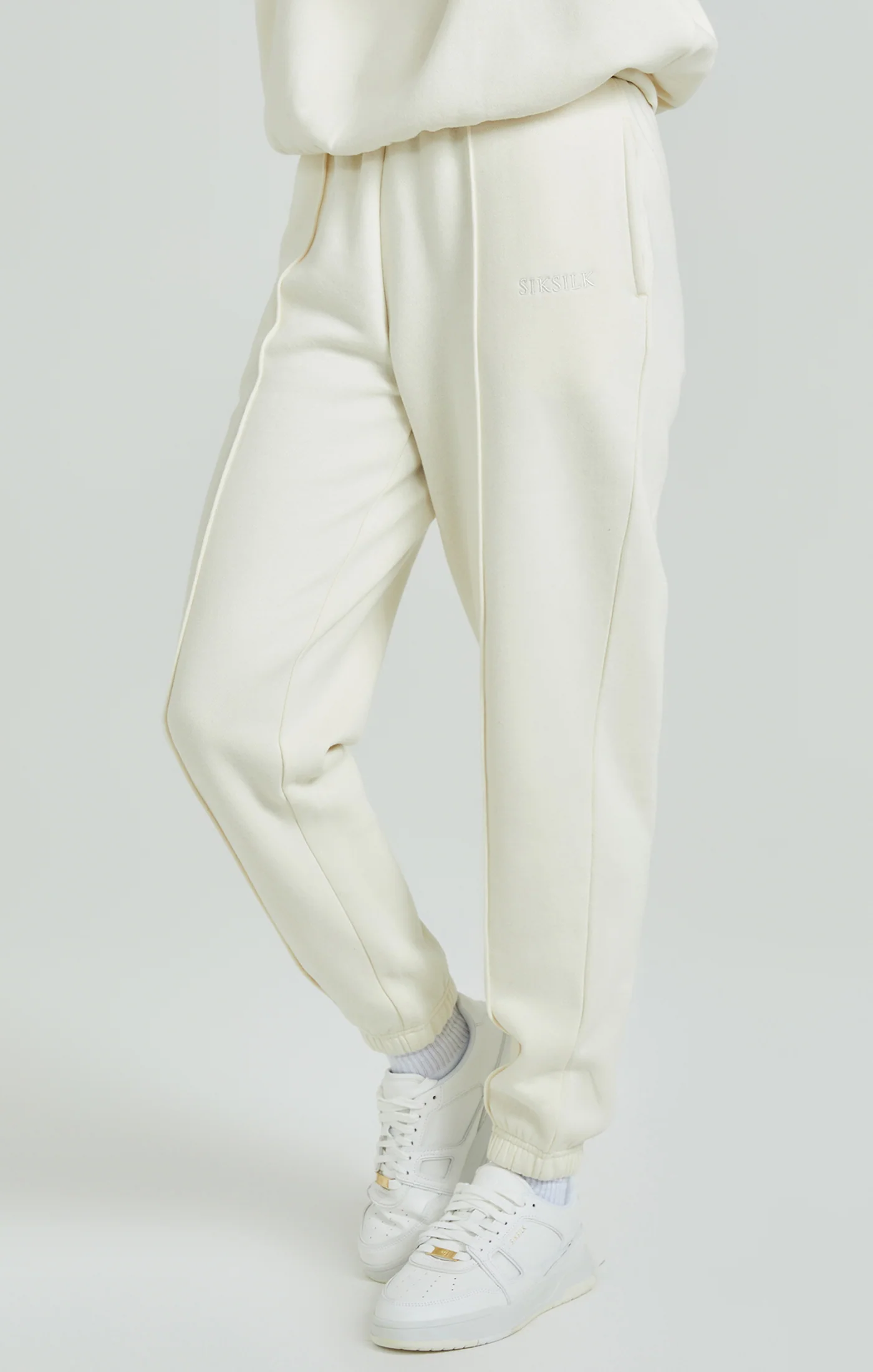 Ecru Oversized Joggers