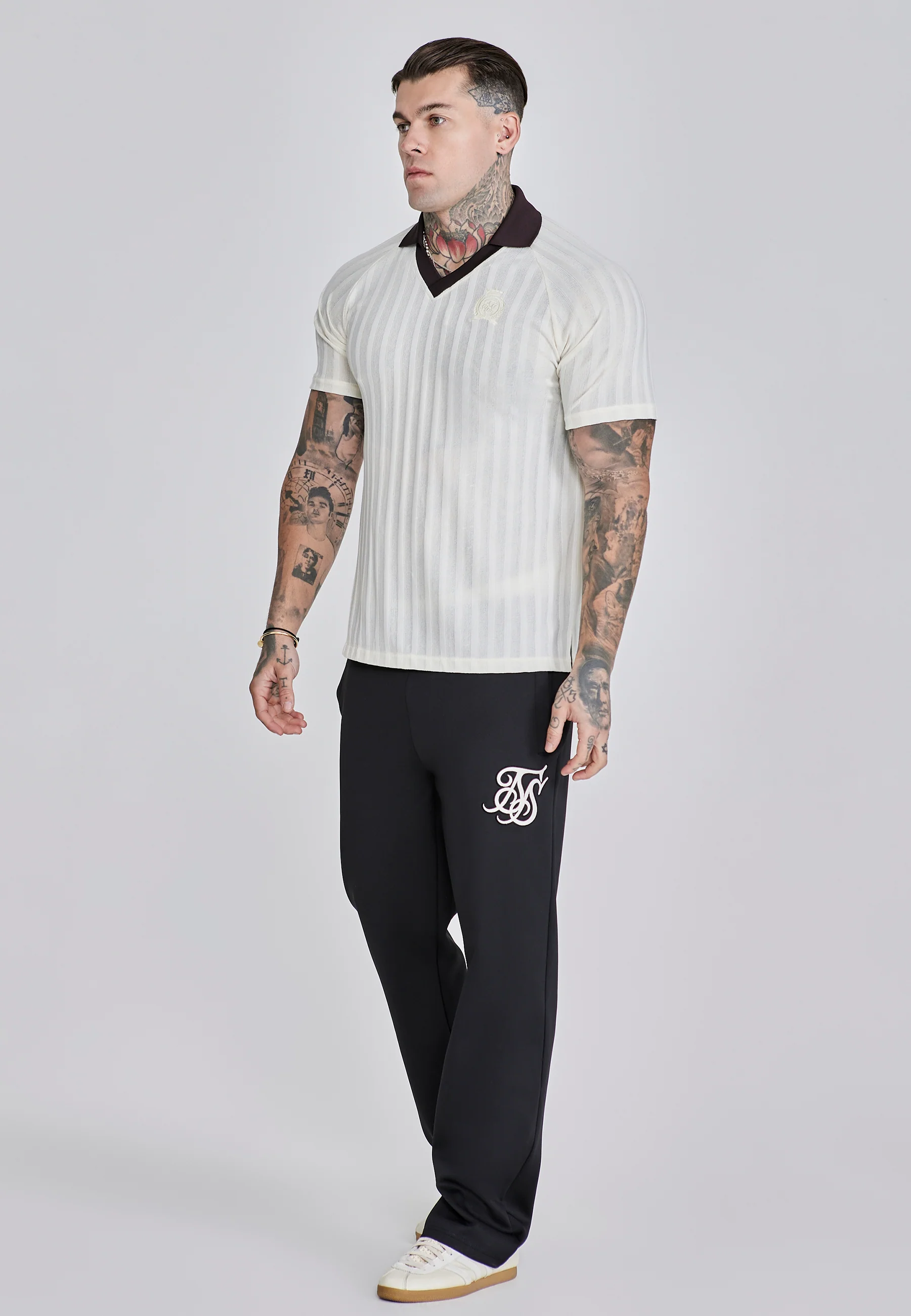 Ecru Polo T-Shirt - Image 4