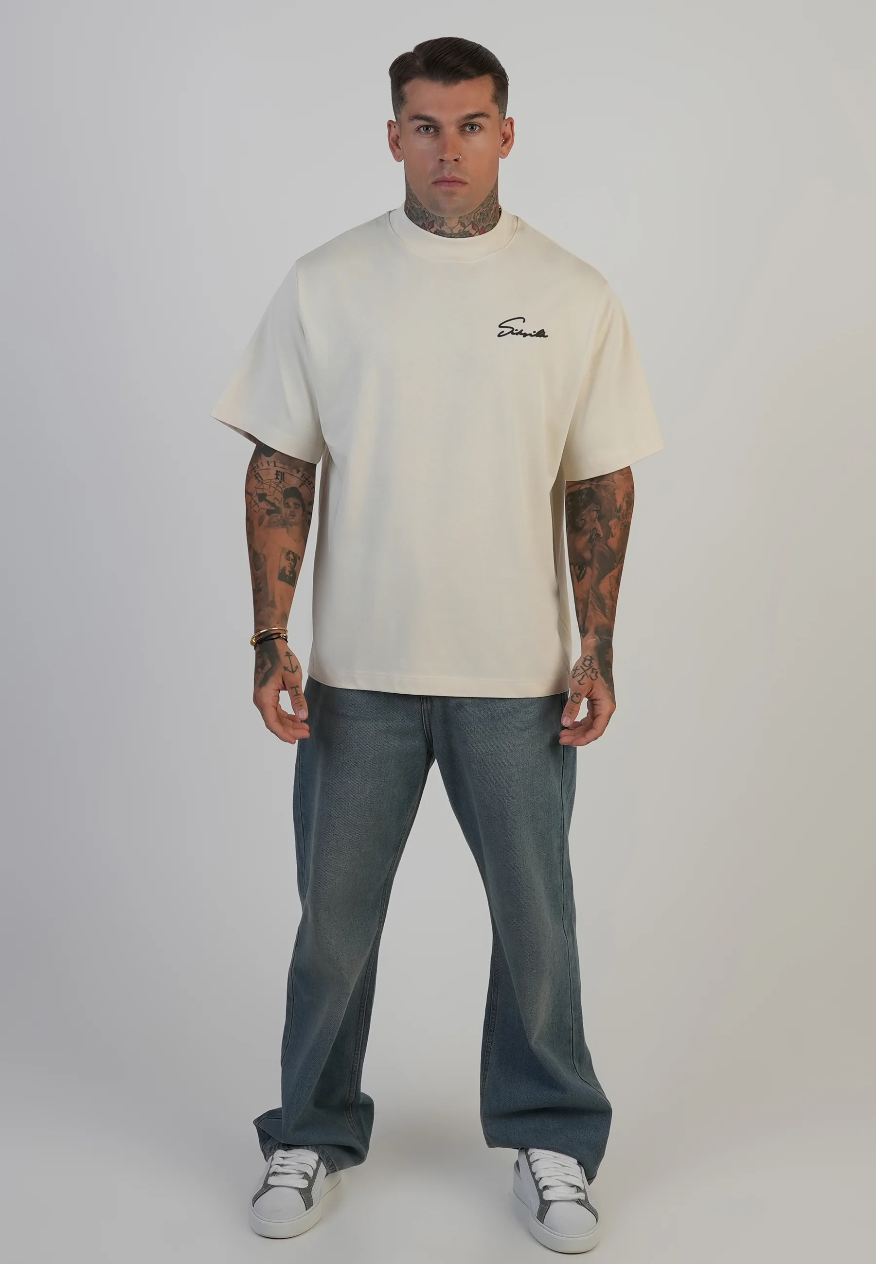Ecru Signature T-Shirt - Image 3