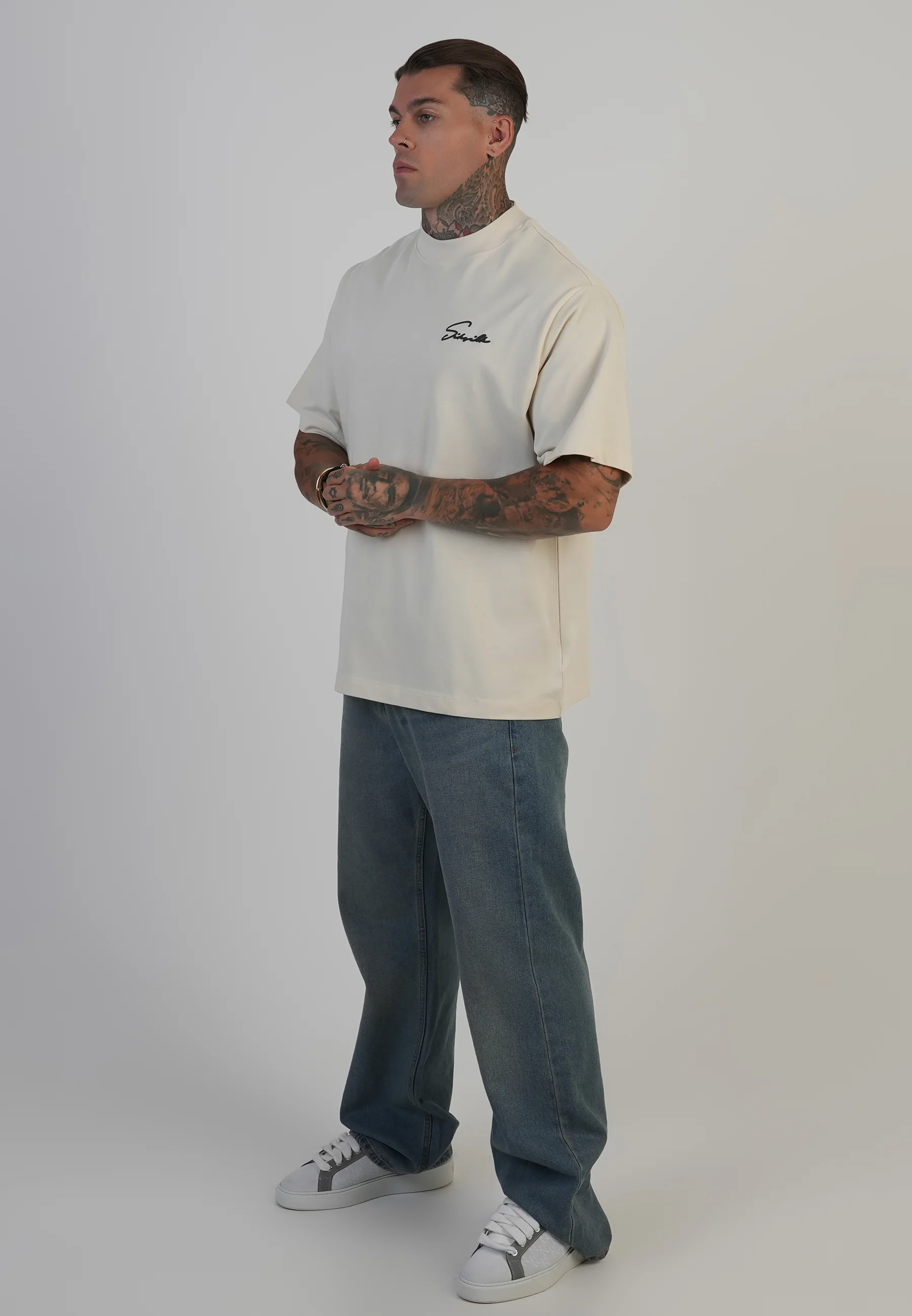 Ecru Signature T-Shirt - Image 4