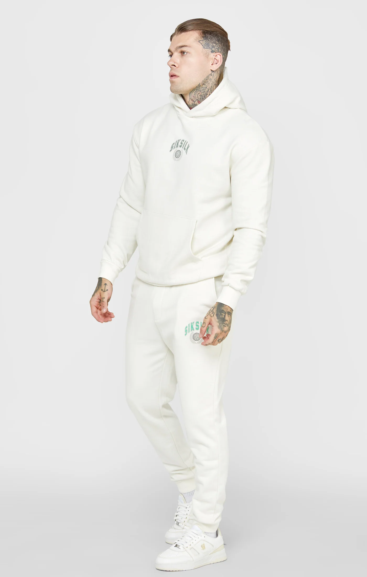 Ecru Varsity Hoodie - Image 3