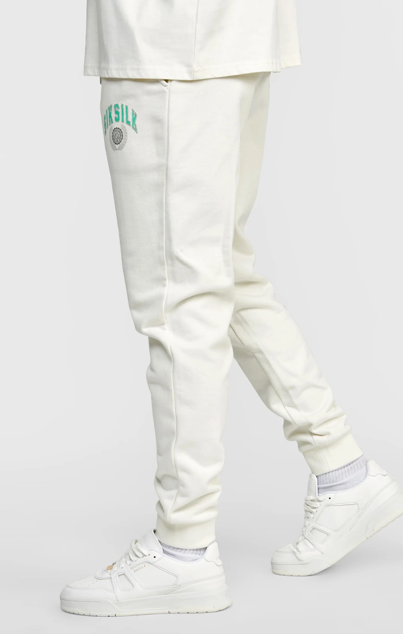 Ecru Varsity Jogger - Image 2