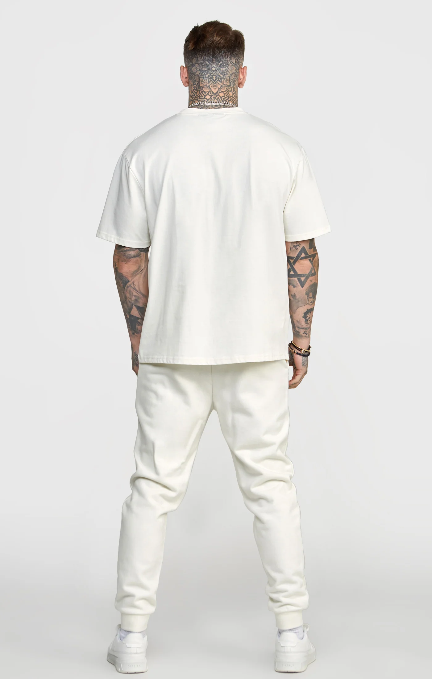 Ecru Varsity Jogger - Image 5