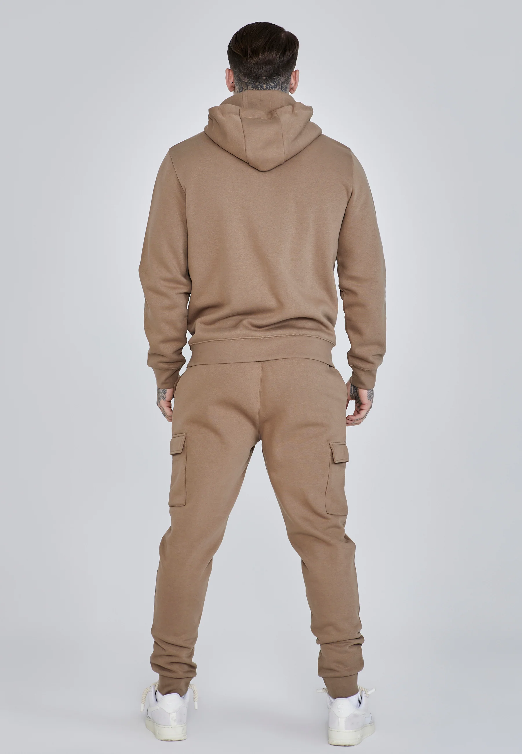 Brown Essentials Cargo Joggers - Image 5